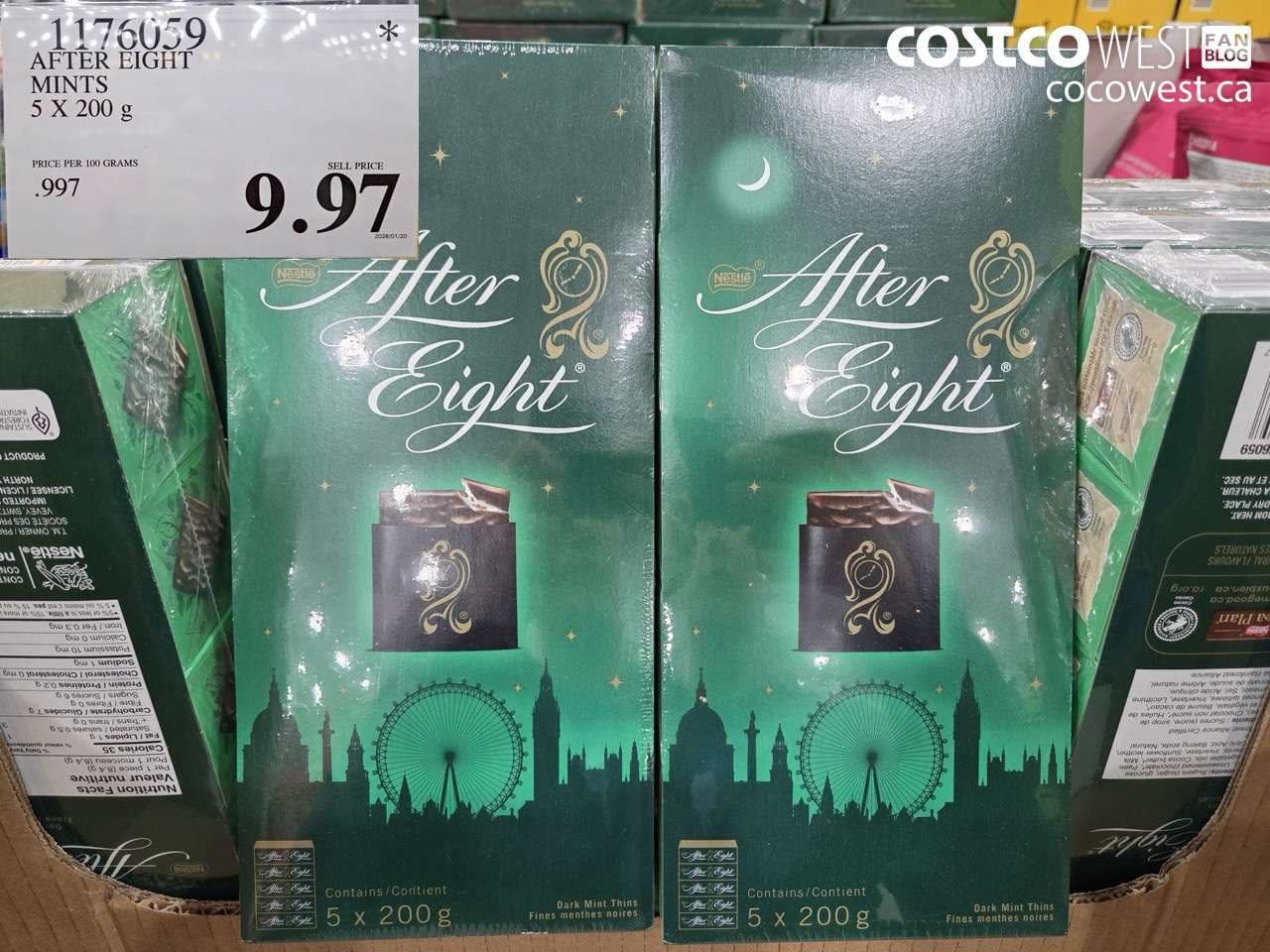 AFTER EIGHT MINTS 5 X 200 g