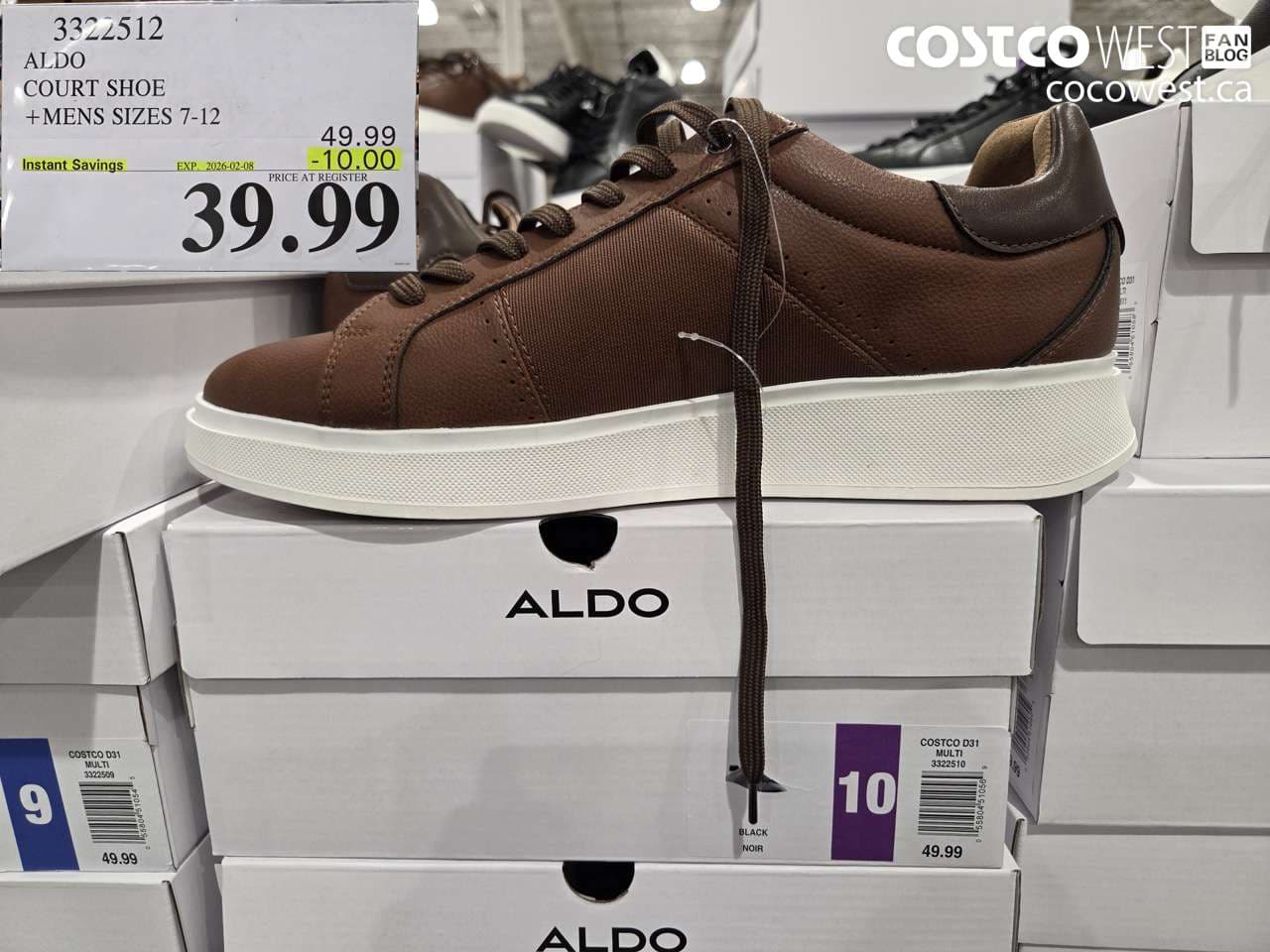 ALDO COURT SHOE MENS SIZES 7-12