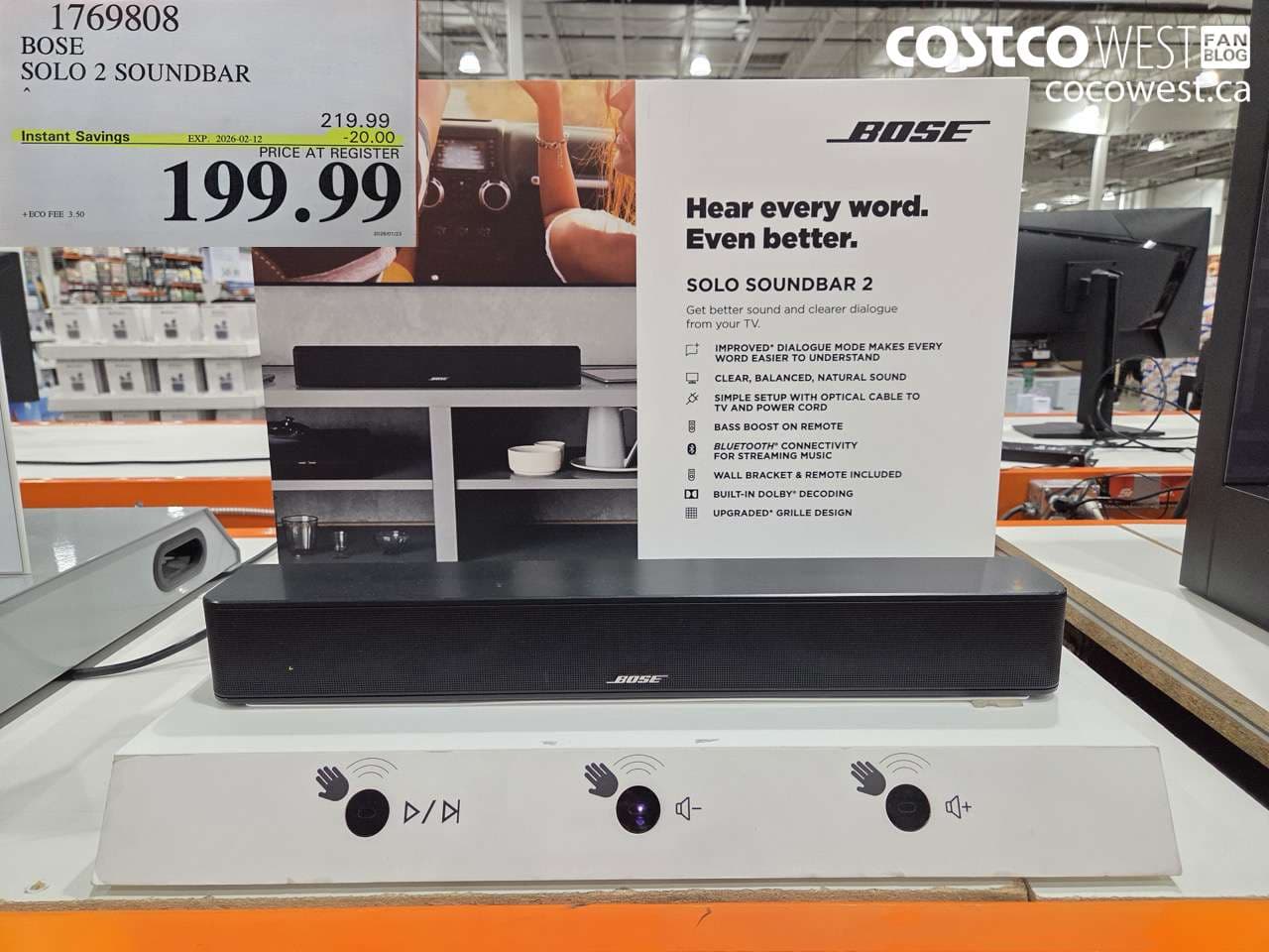 BOSE SOLO 2 SOUNDBAR