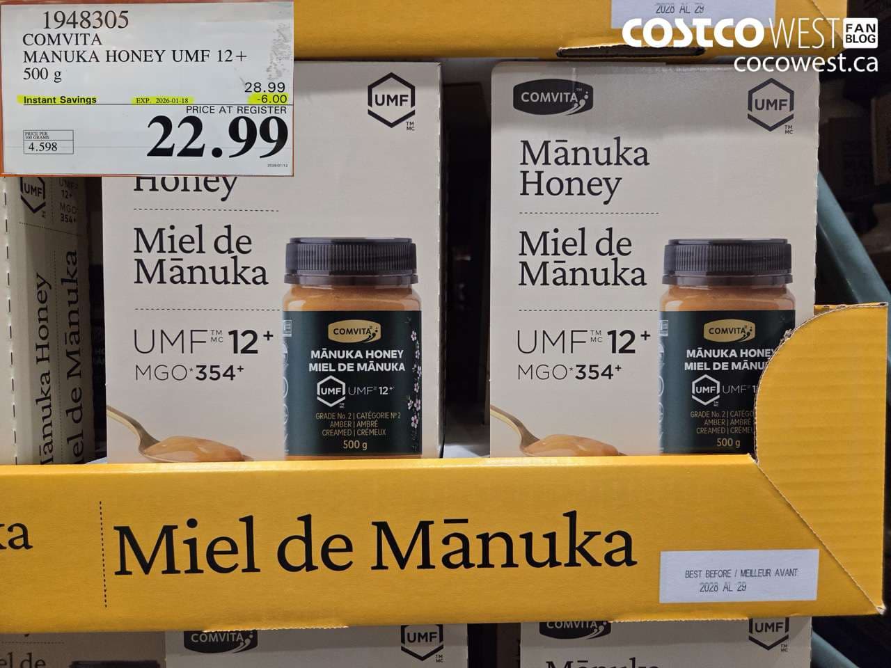 COMVITA MANUKA HONEY UMF 12+ 500 g