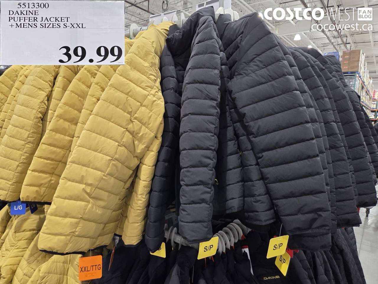 DAKINE PUFFER JACKET MENS SIZES S-XXL