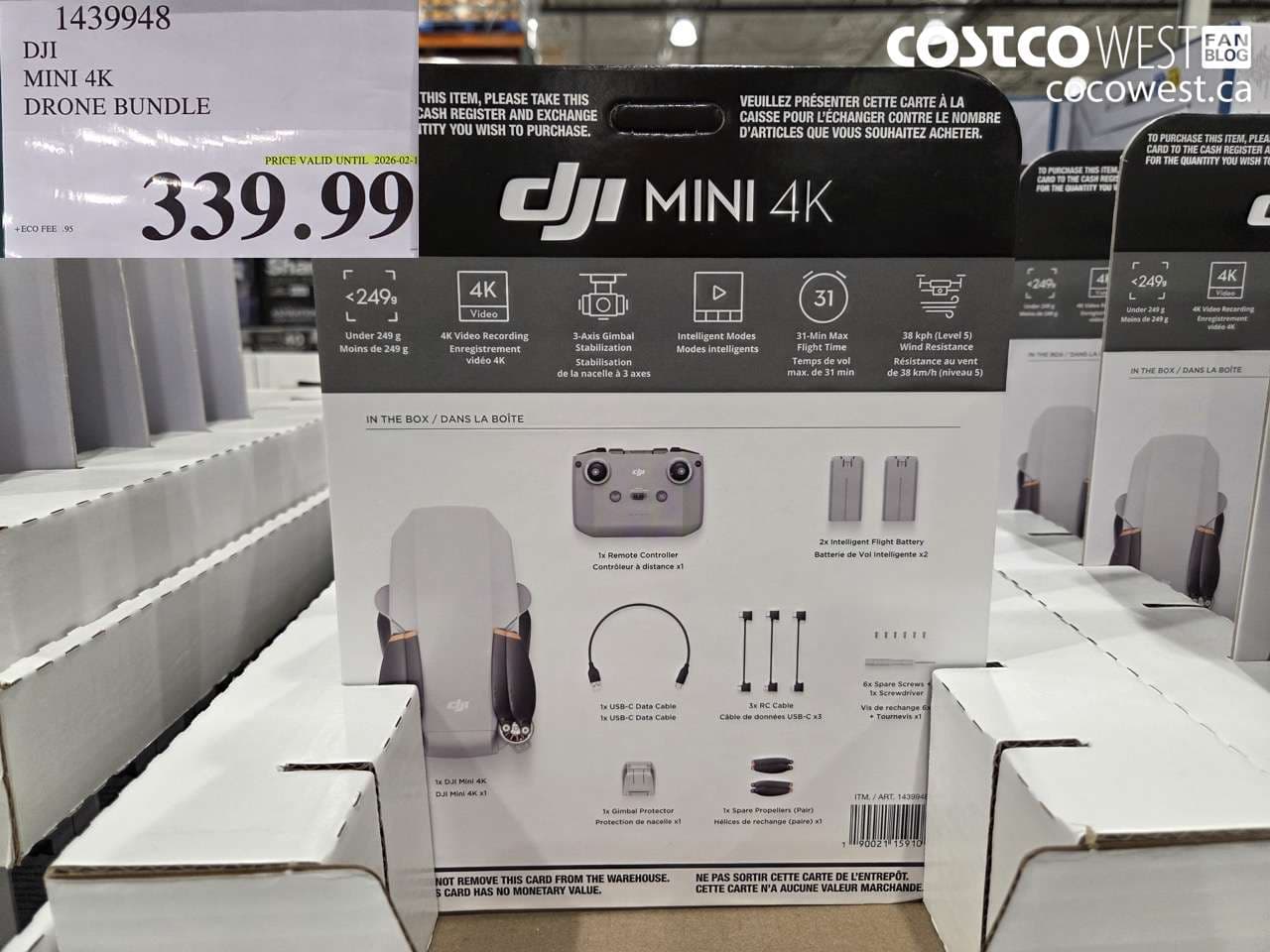 DJI MINI 4K DRONE BUNDLE (EXPIRES ON 2026-02-15)