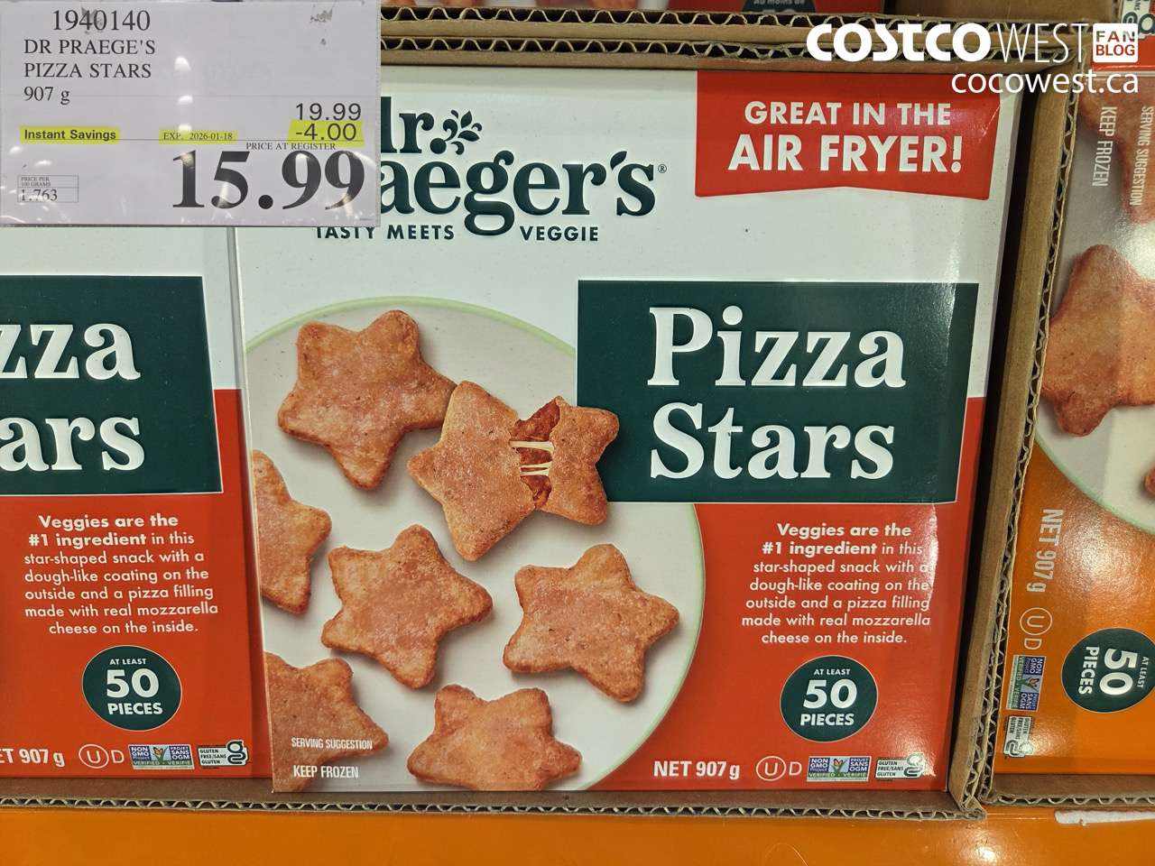 DR PRAEGE’S PIZZA STARS 907G