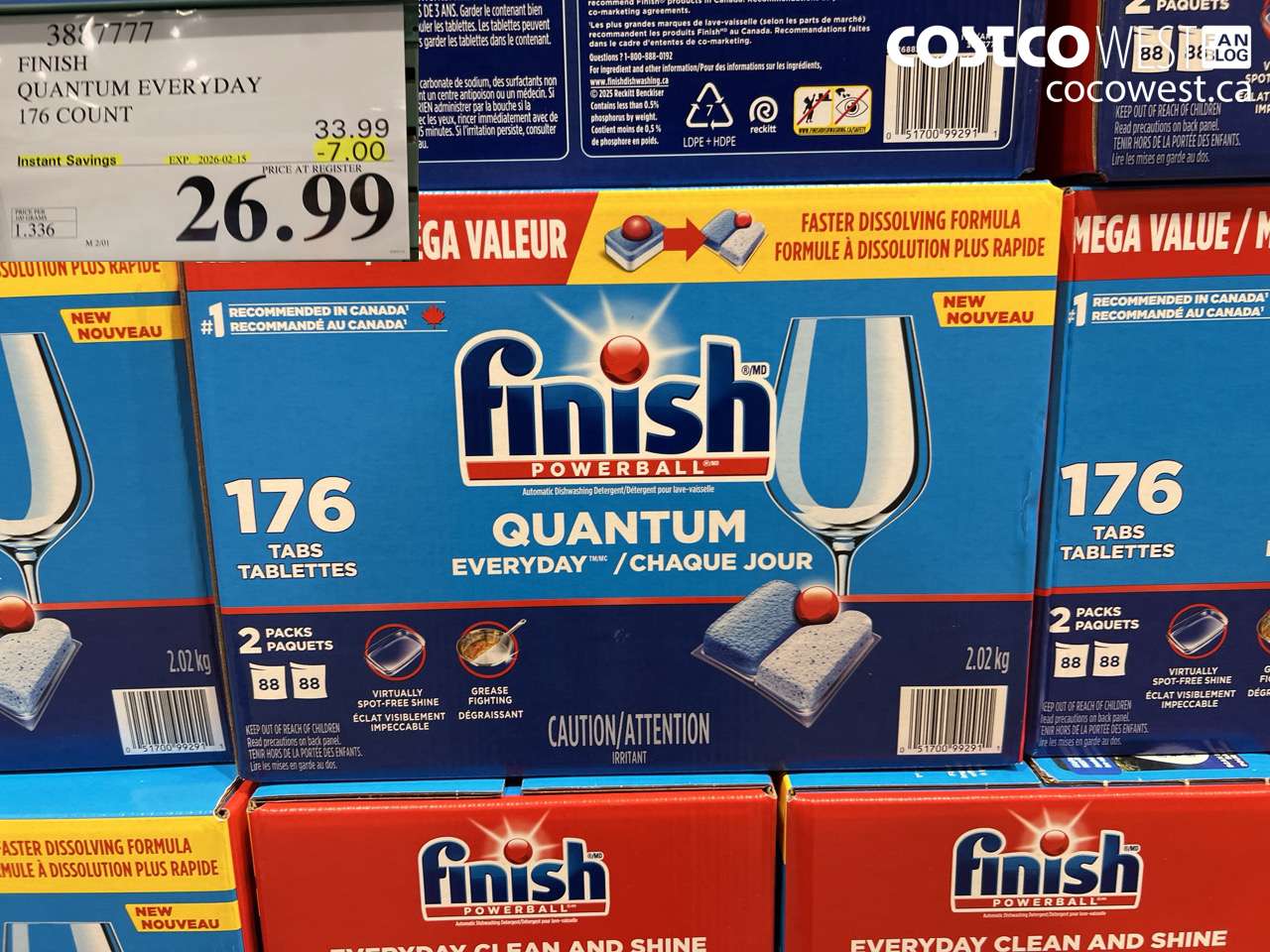 FINISH QUANTUM EVERYDAY 176 COUNT