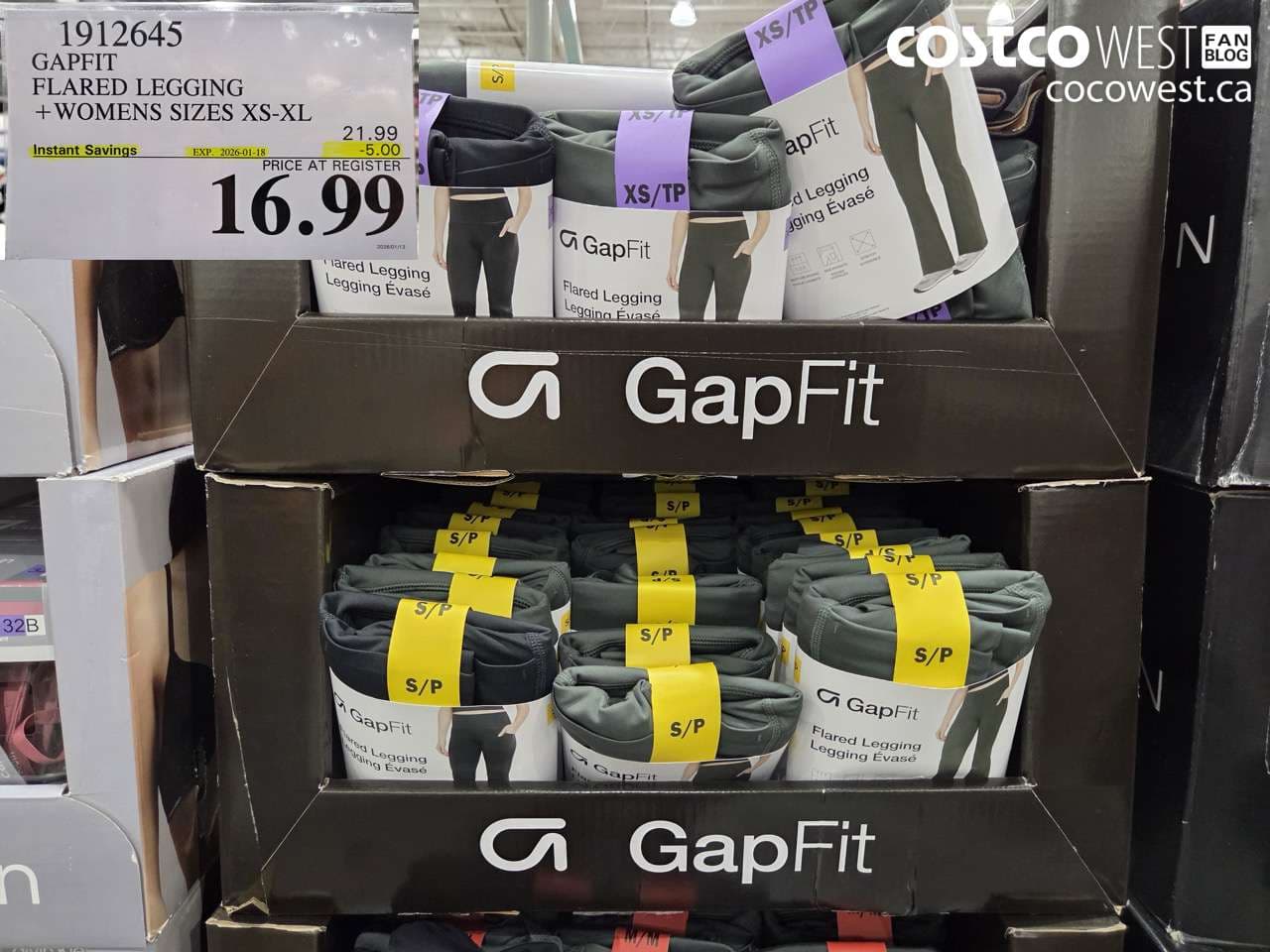 GAPFIT FLARED LEGGING WOMENS SIZES XS-XL