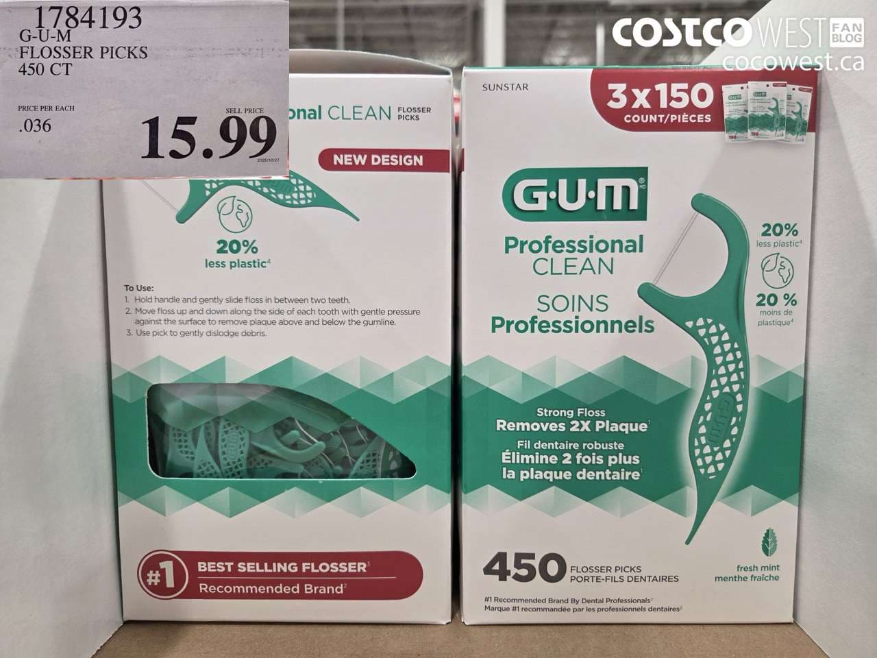 G-U-M PROFESSIONAL CLEAN 450 CT