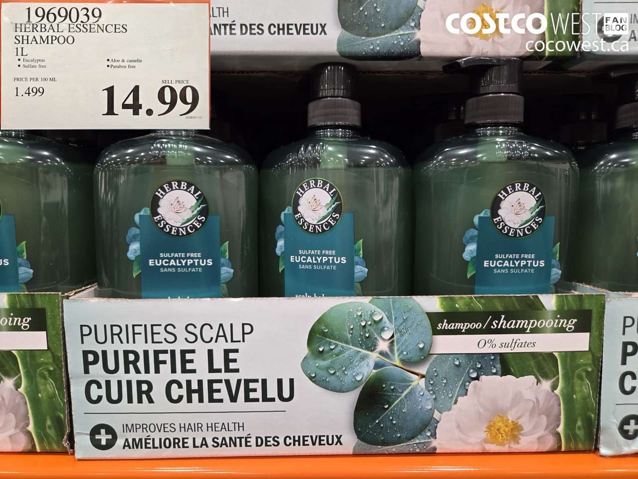 HERBAL ESSENCES SHAMPOO 1L