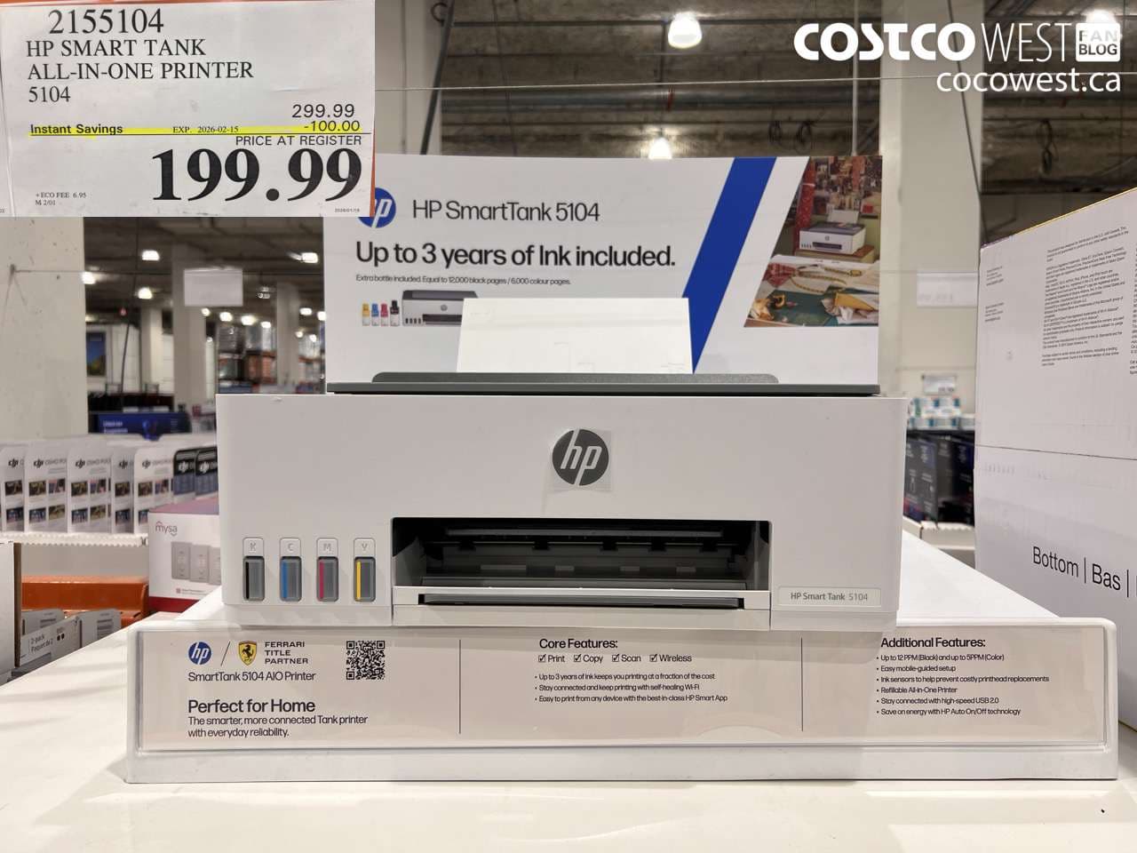 HP SMART TANK ALL-IN-ONE PRINTER. 5104