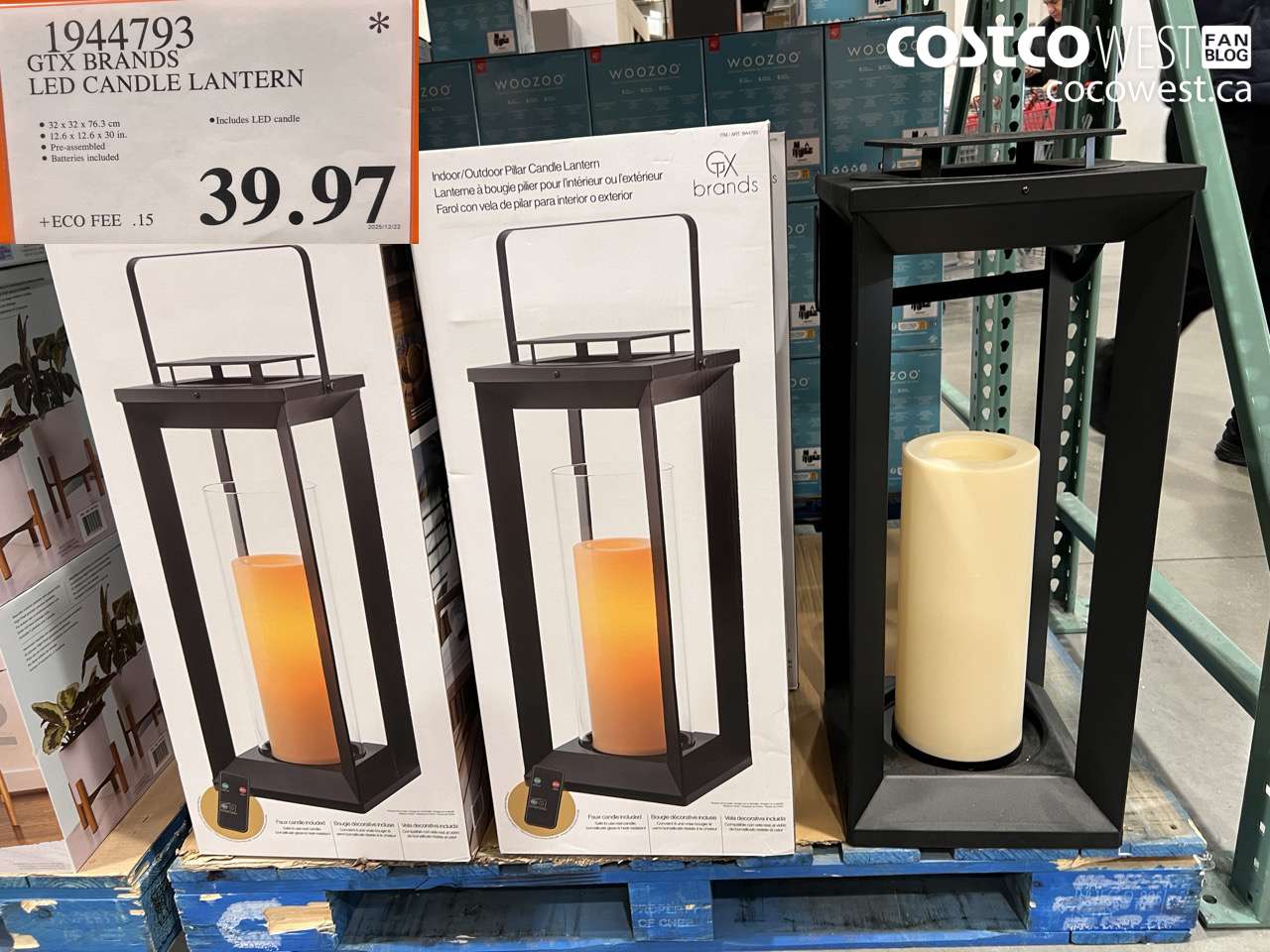 LED CANDLE LANTERN