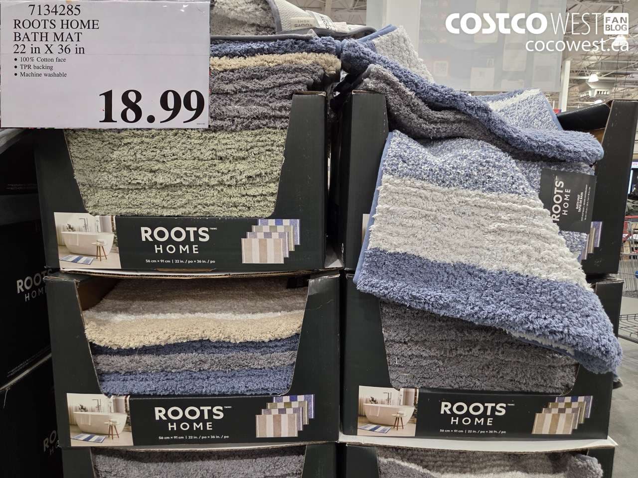 ROOTS HOME BATH MAT