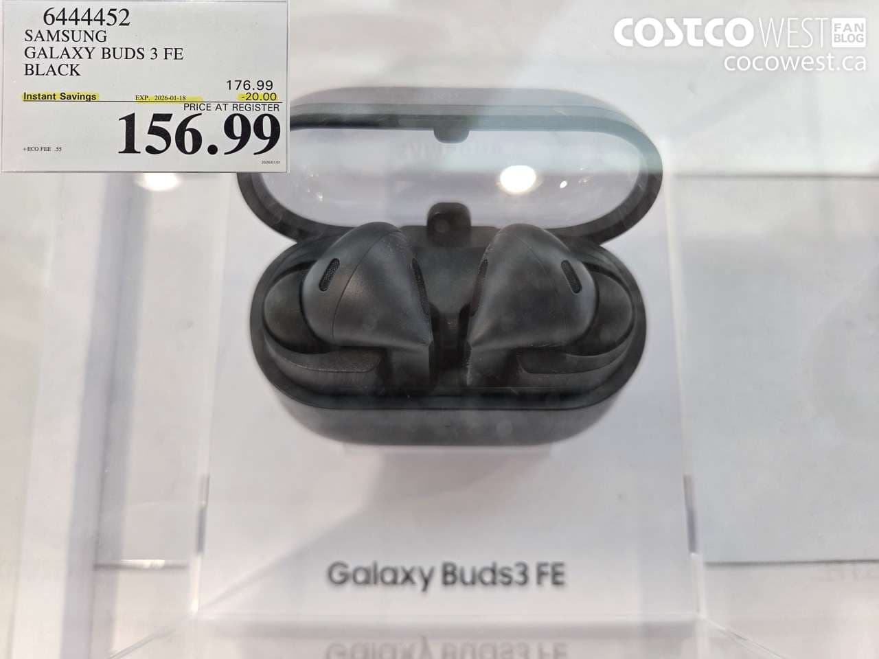 SAMSUNG GALAXY BUDS 3 FE BLACK
