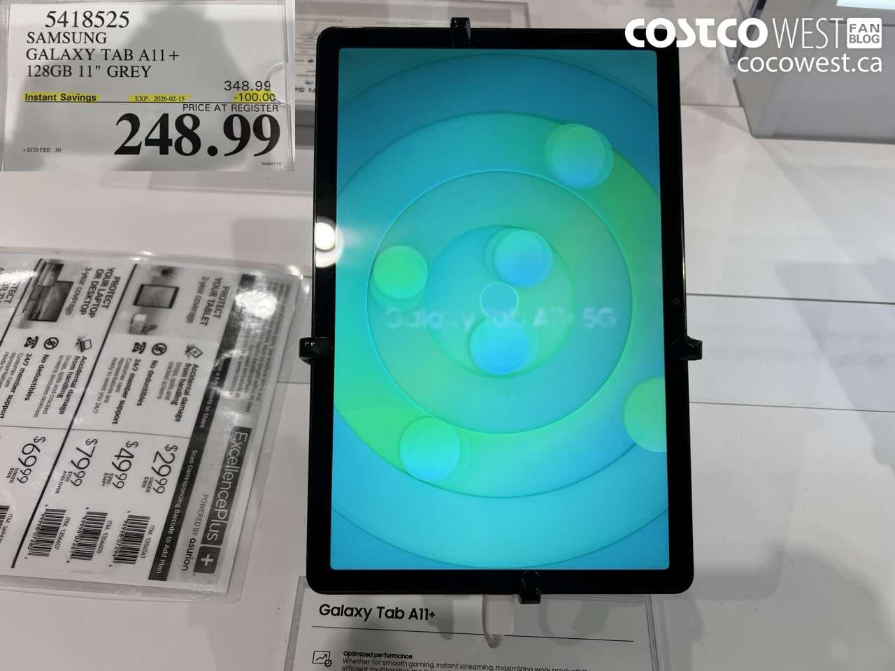 SAMSUNG GALAXY TAB A11 + 128GB