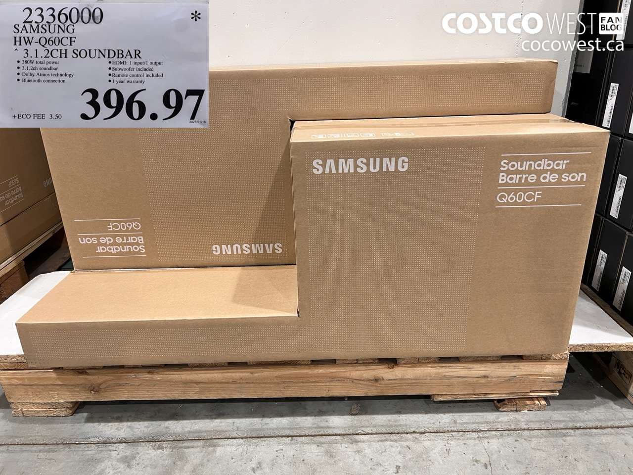 SAMSUNG HW-Q60CF 3.1.2CH SOUNDBAR