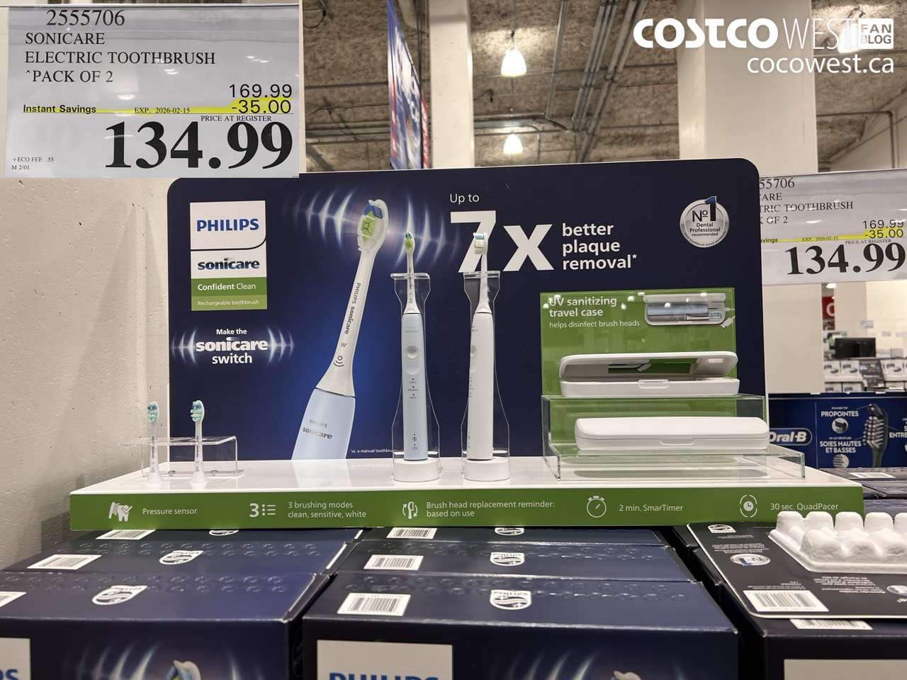 SONICARE CONFIDENT CLEAN DUAL HANDLES