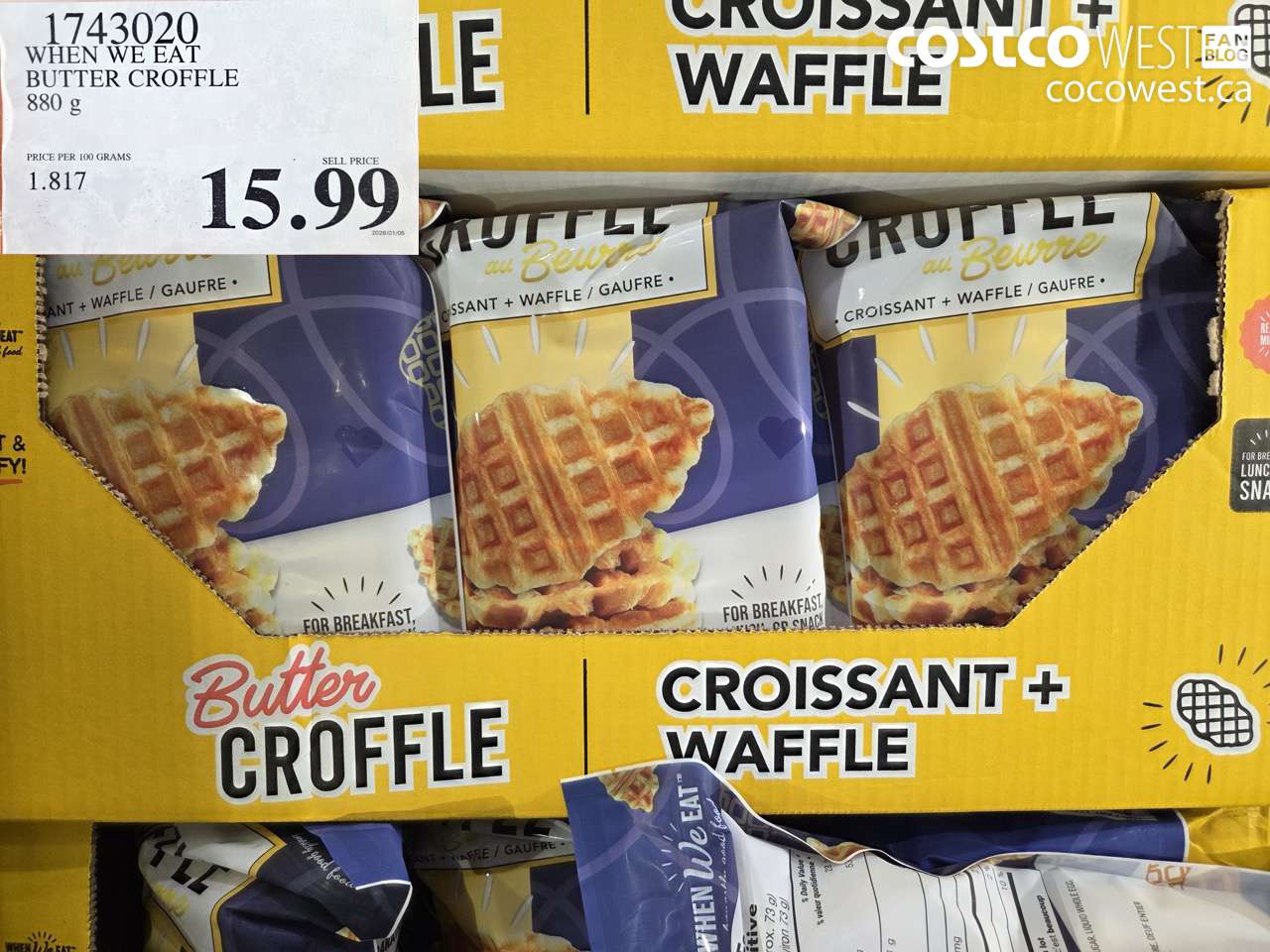 WHEN WE EAT BUTTER CROFFLE 880 g