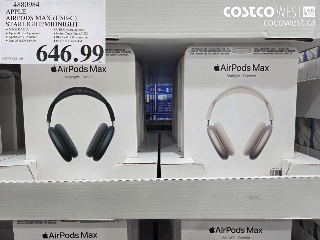 APPLE AIRPODS MAX (USB-C) STARLIGHT/midnight