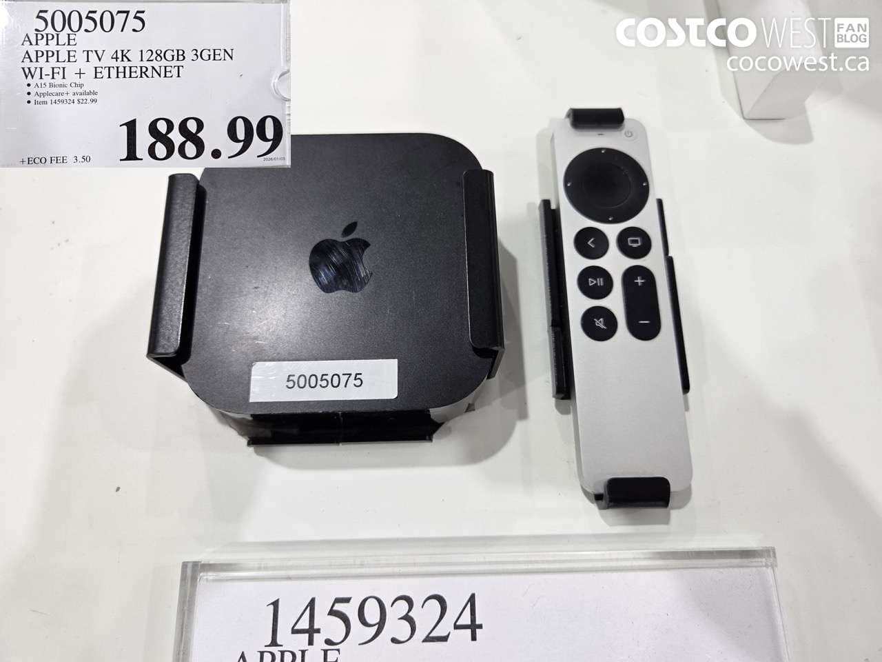 APPLE APPLE TV 4K 128GB 3GEN WI- FI + ETHERNET