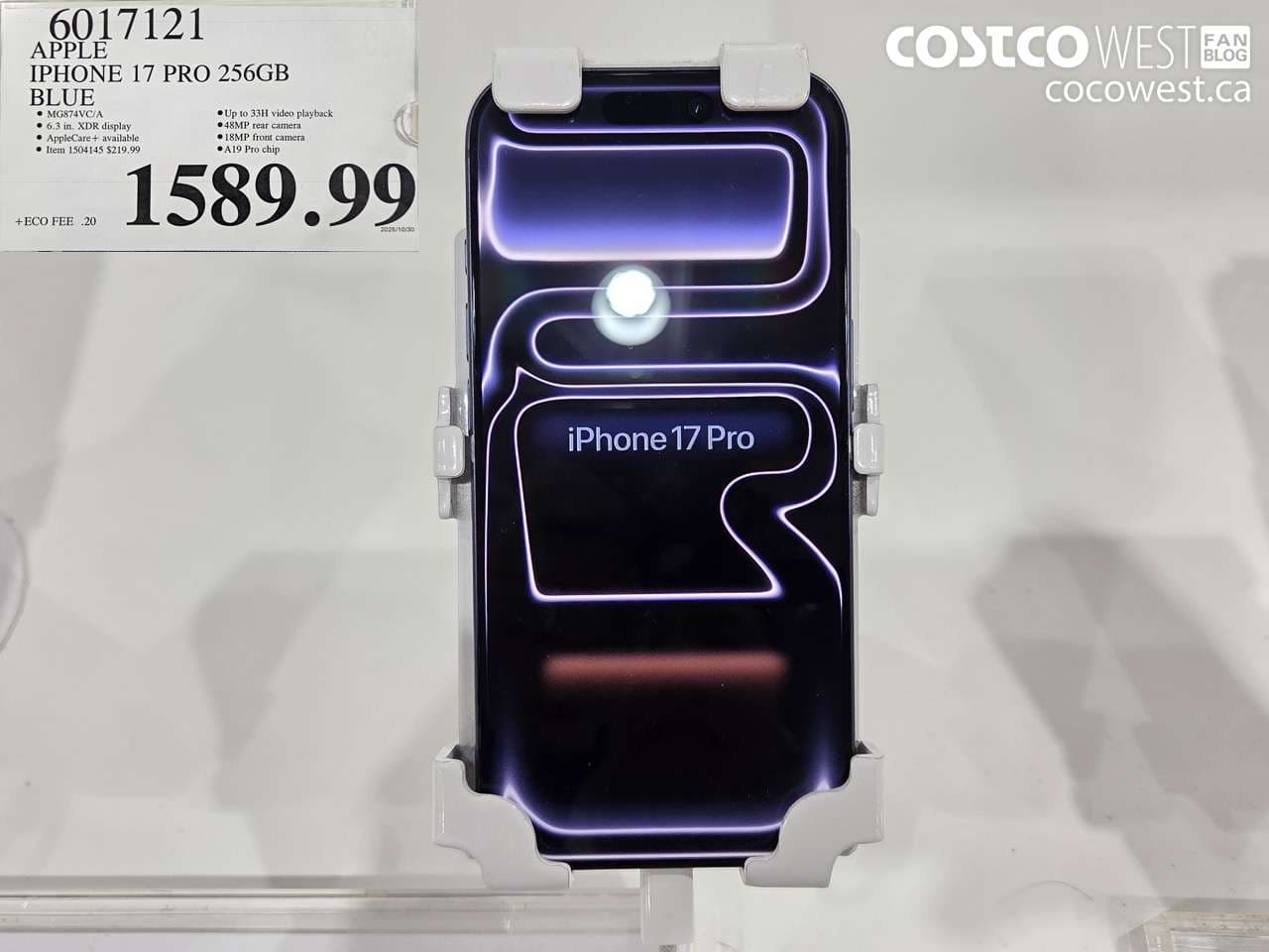 APPLE IPHONE 17 PRO 256GB BLUE