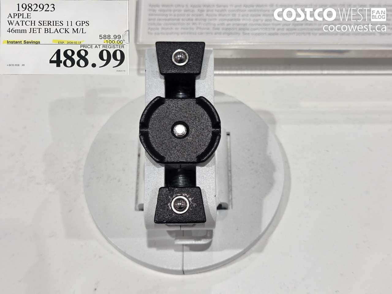 APPLE WATCH SERIES 11 GPS 46mm JET BLACK M/L