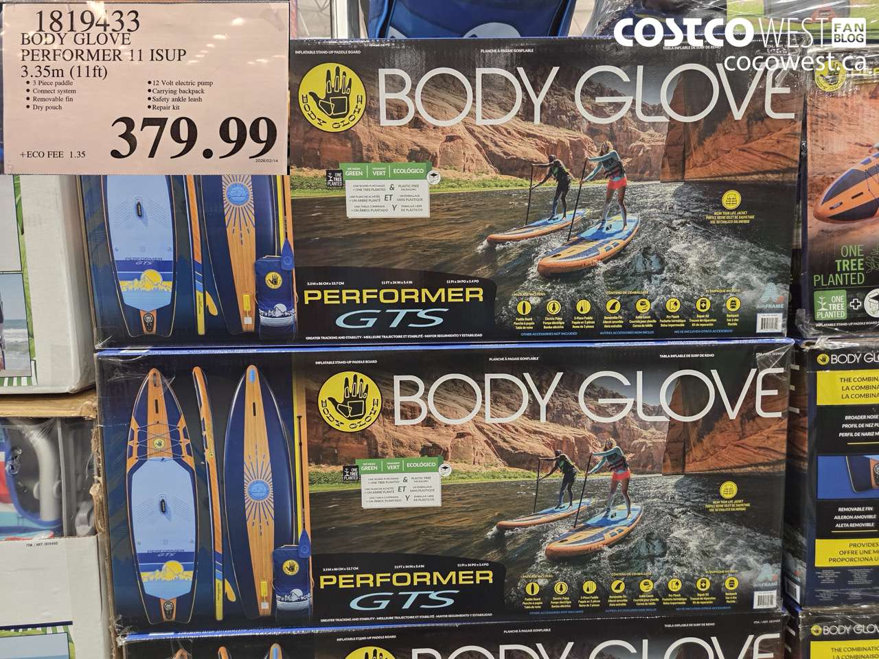 body glove performer 11 isup 335m 11ft