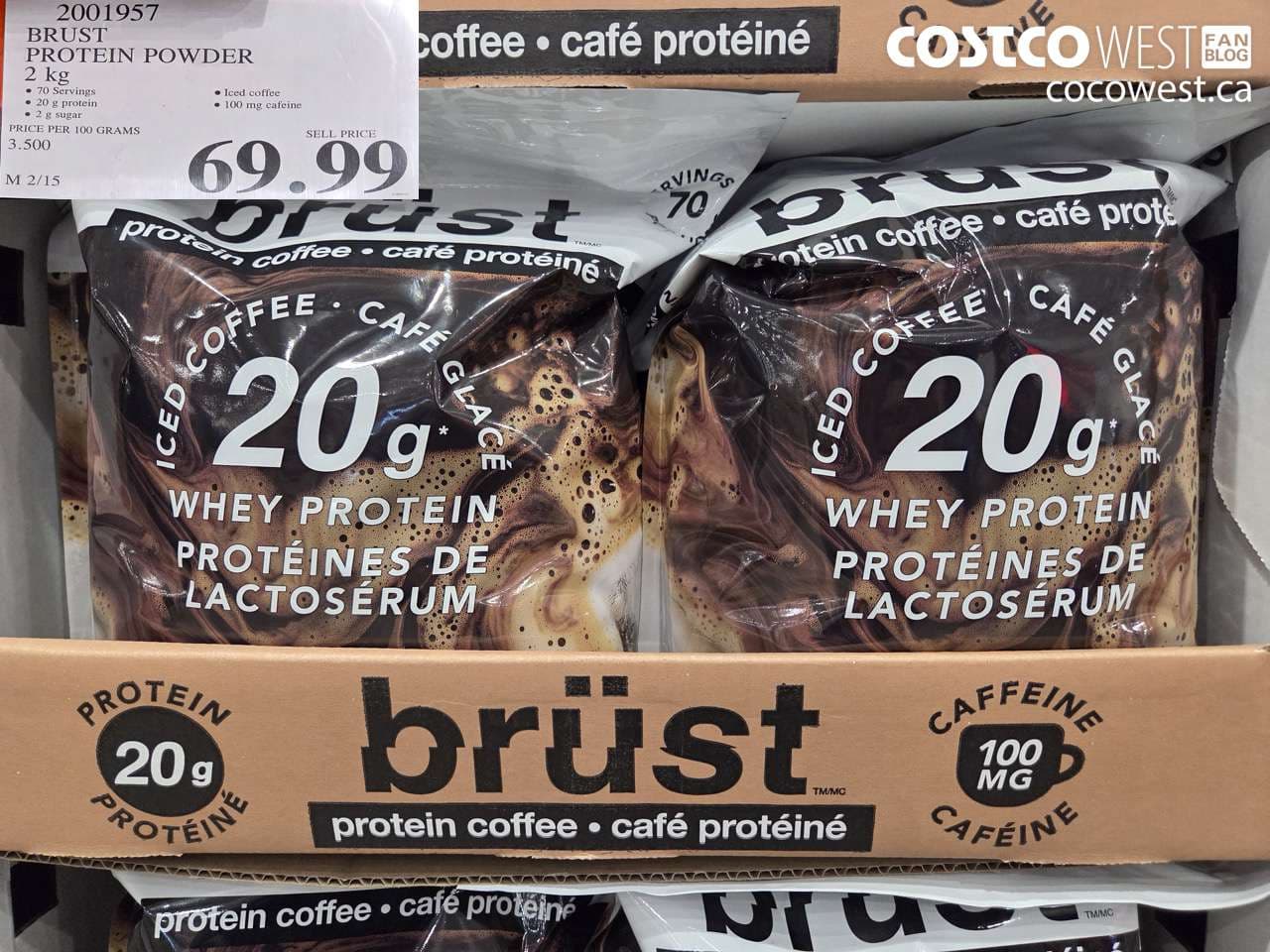 BRUST PROTEIN POWDER 2 kg