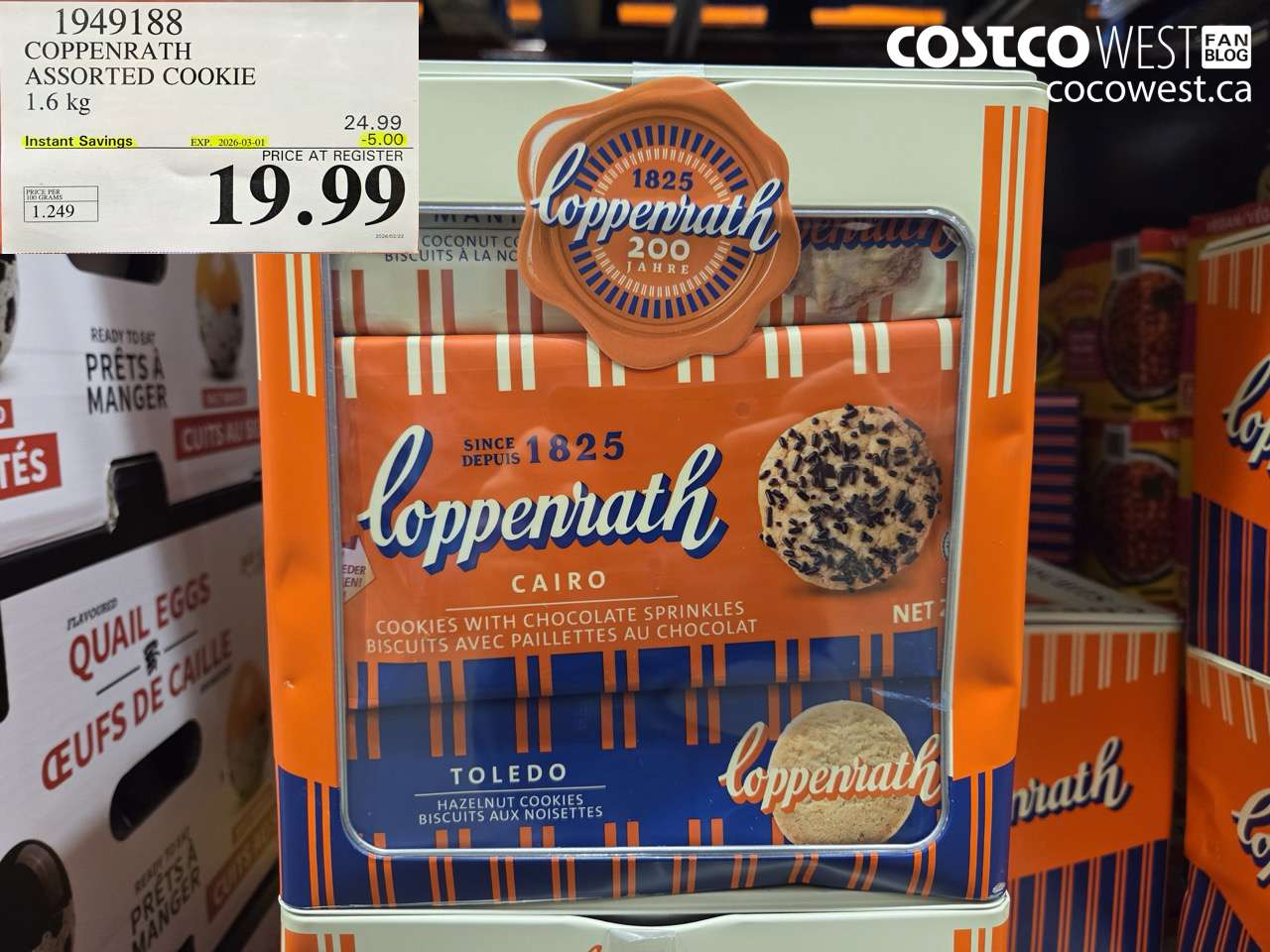 coppenrath assorted cookie 16 kg