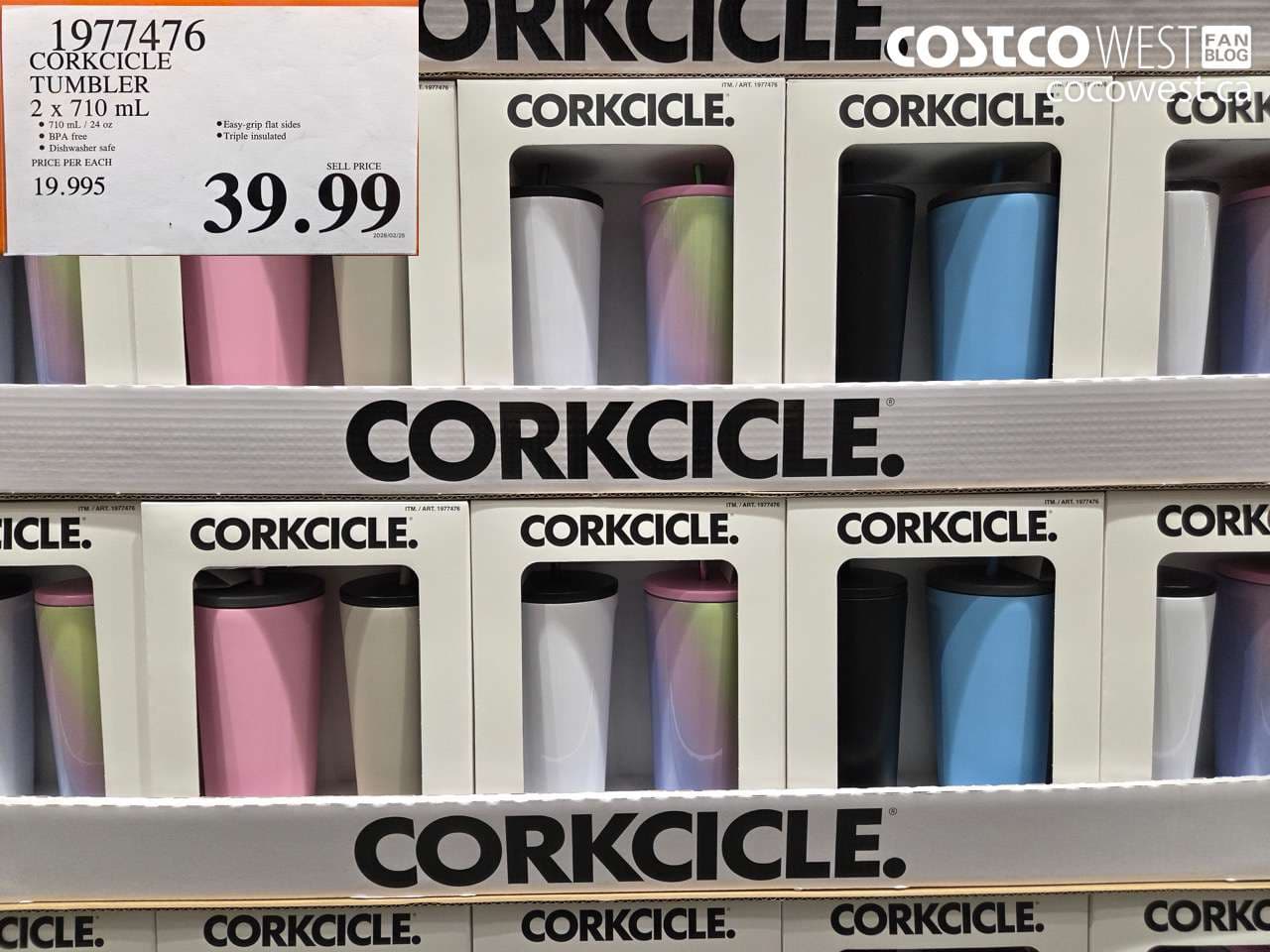 CORKCICLE TUMBLER 2 X 710 ML