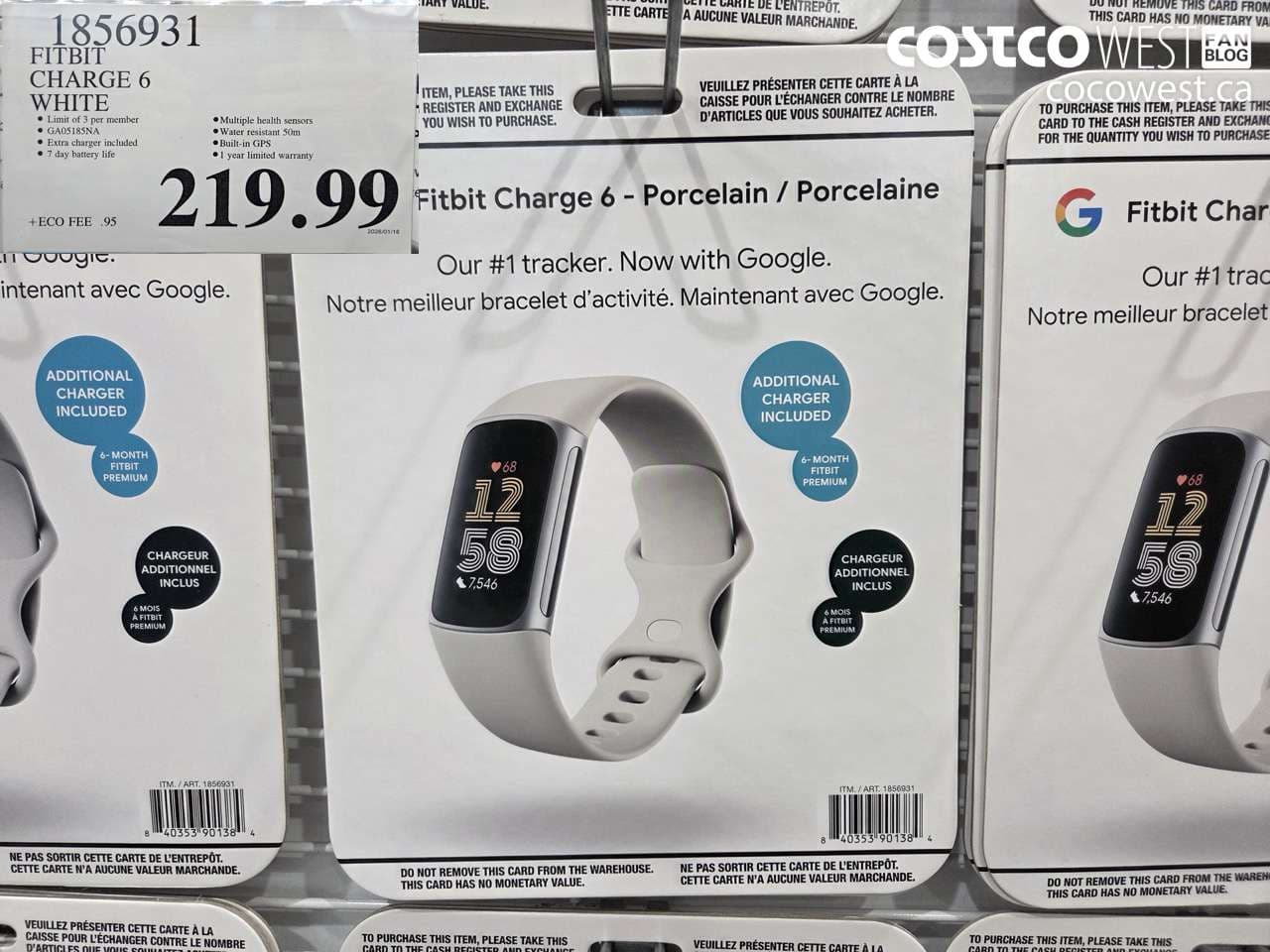 FITBIT CHARGE 6 WHITE