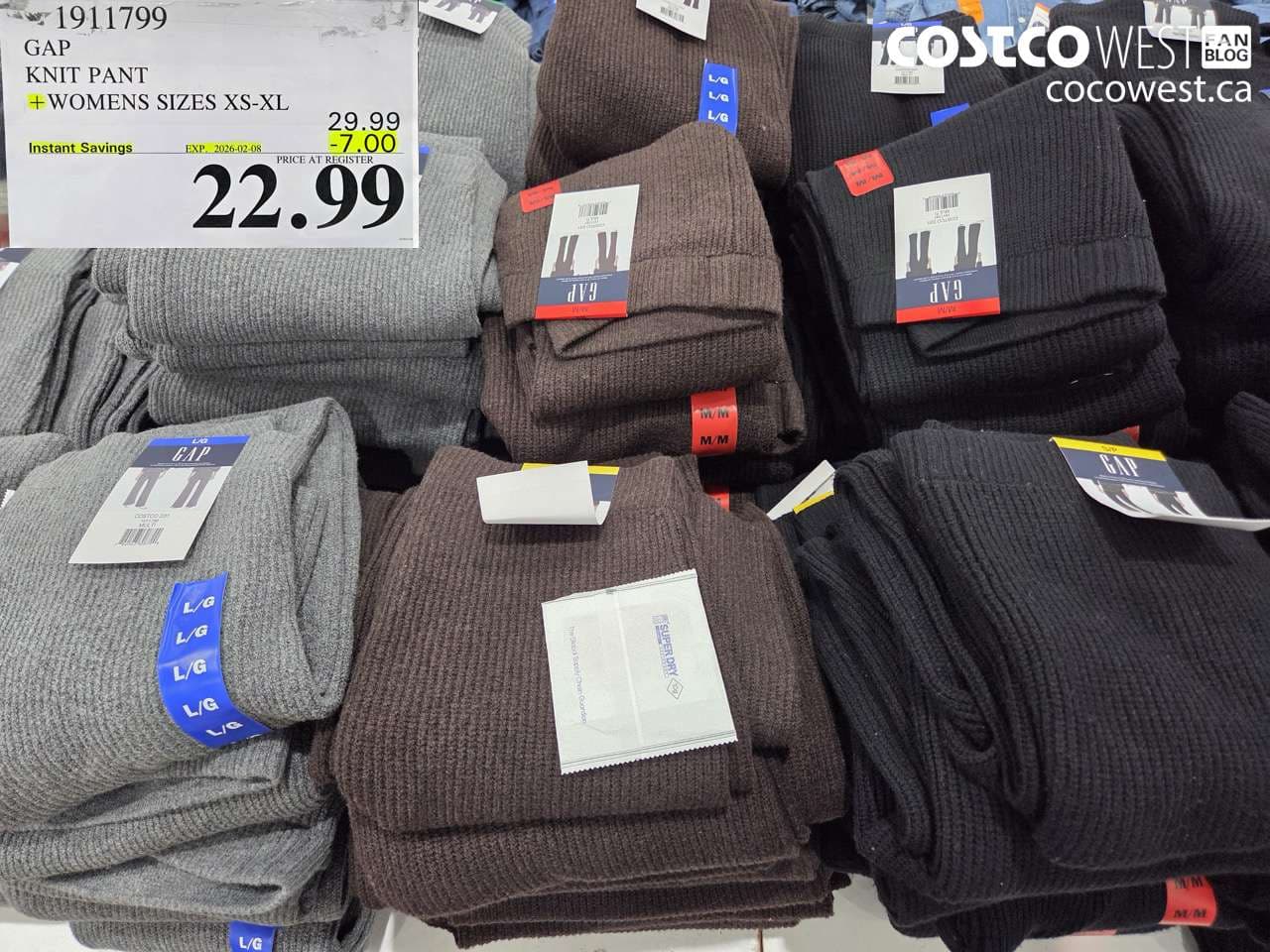 GAP KNIT PANT WOMENS SIZES XS-XL