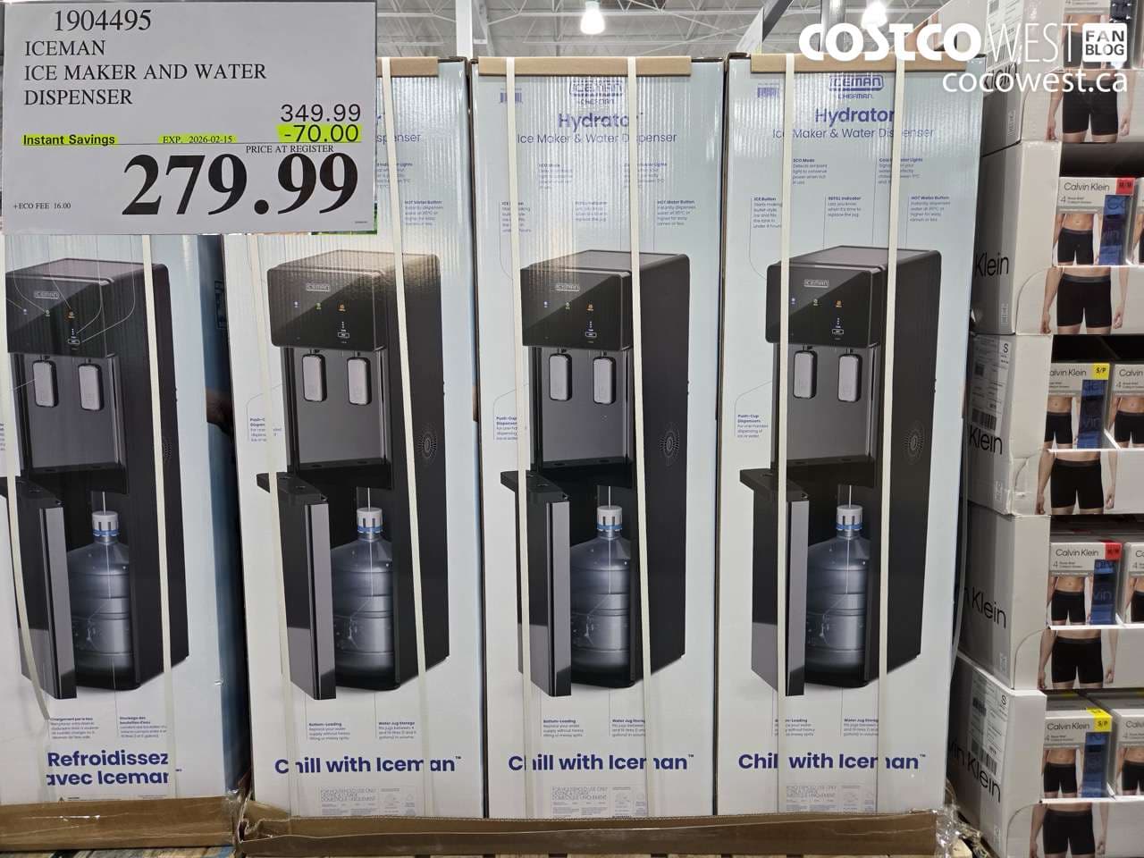 ICEMAN ICE MAKER AND WATER DISPENSER