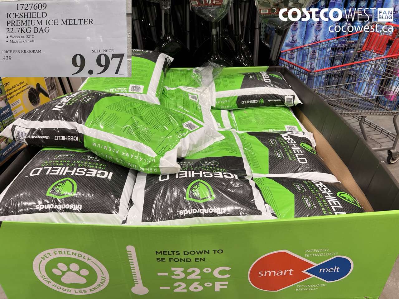 ICESHIELD PREMIUM ICE MELTER 22.7KG BAG