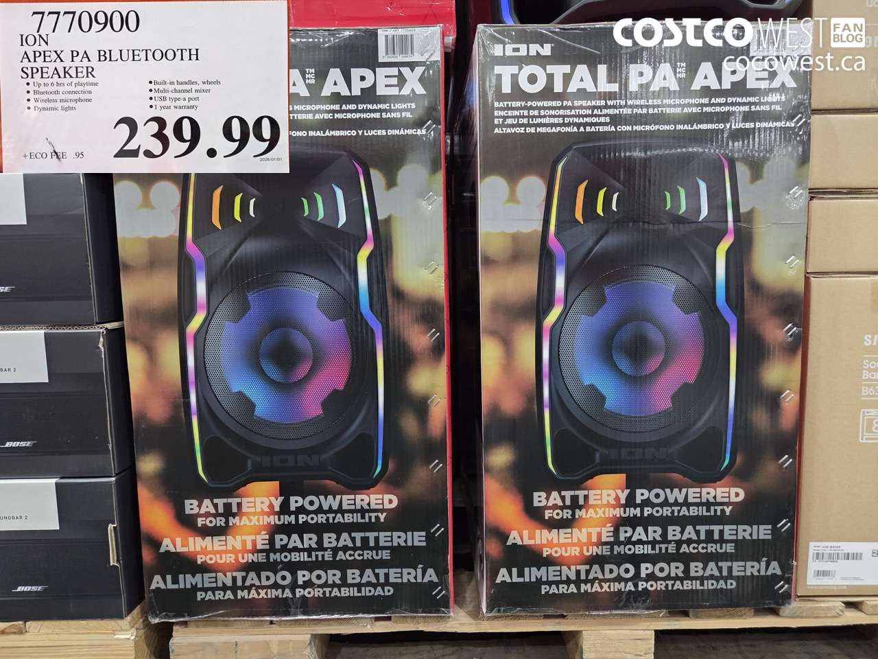 ION APEX PA BLUETOOTH SPEAKER