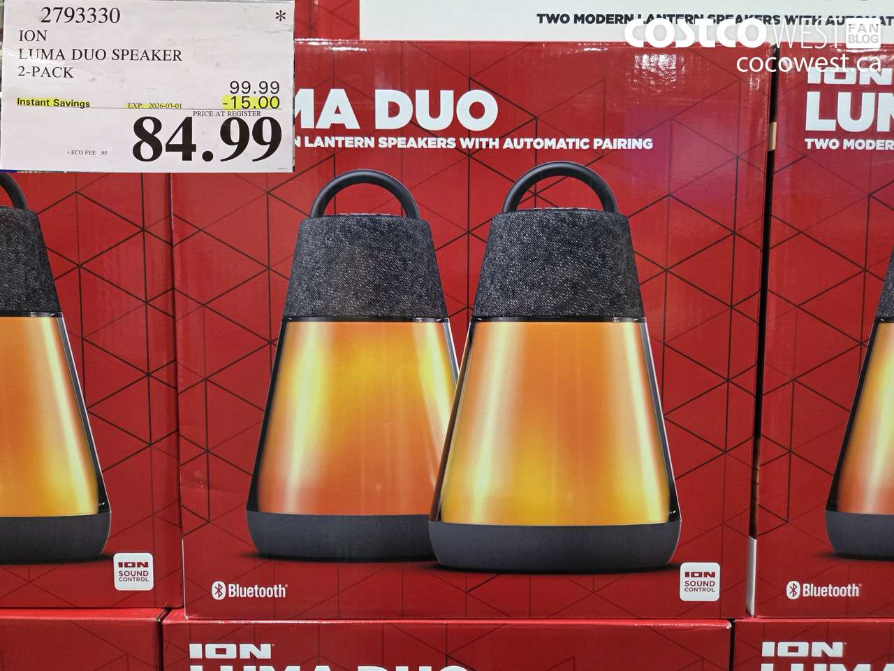 ion luma duo speaker 2pack