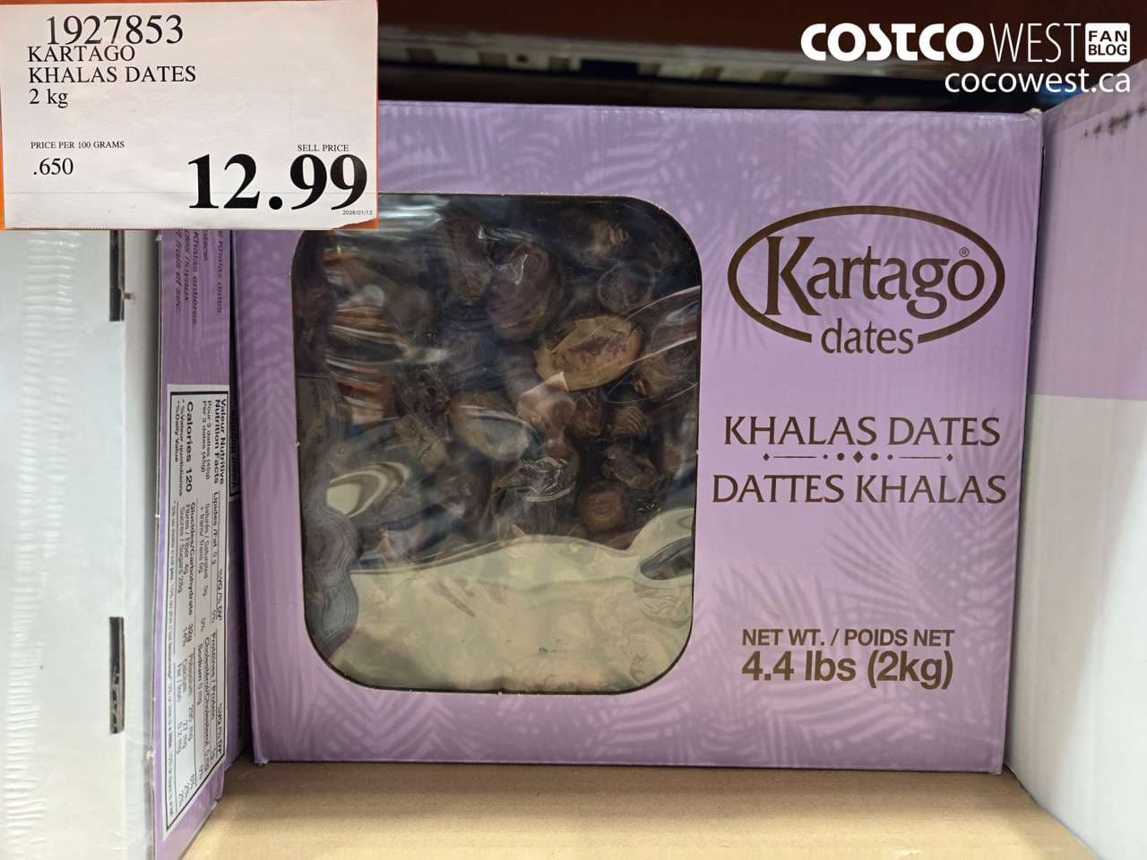KARTAGO KHALAS DATES 2 kg