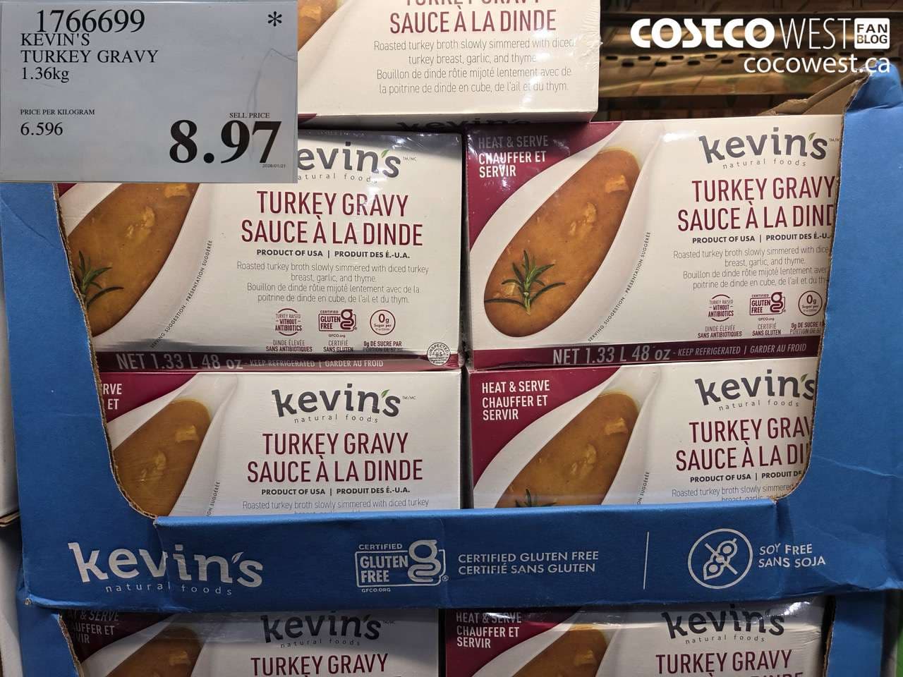 KEVIN’S TURKEY GRAVY 1.36KG