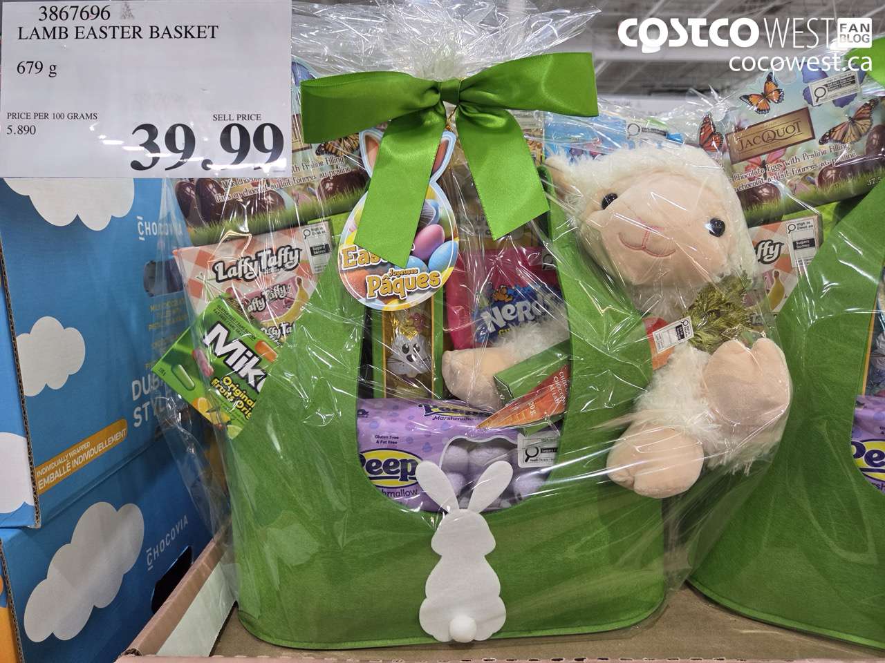 LAMB EASTER BASKET 679G