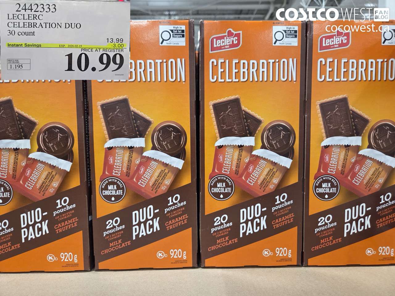 LECLERC CELEBRATION DUO 30 count