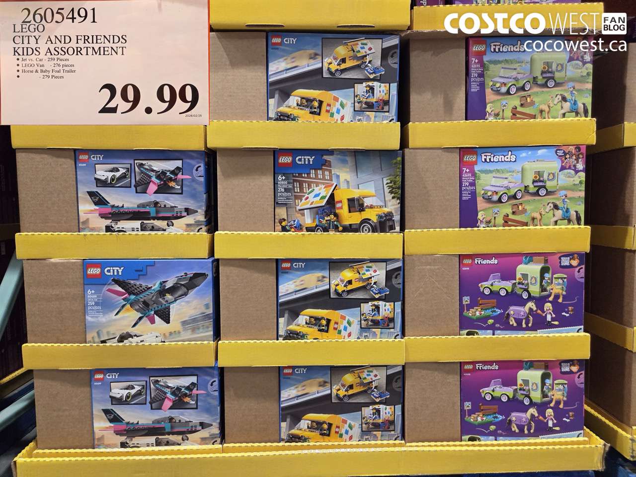 lego city and friends kids assortment