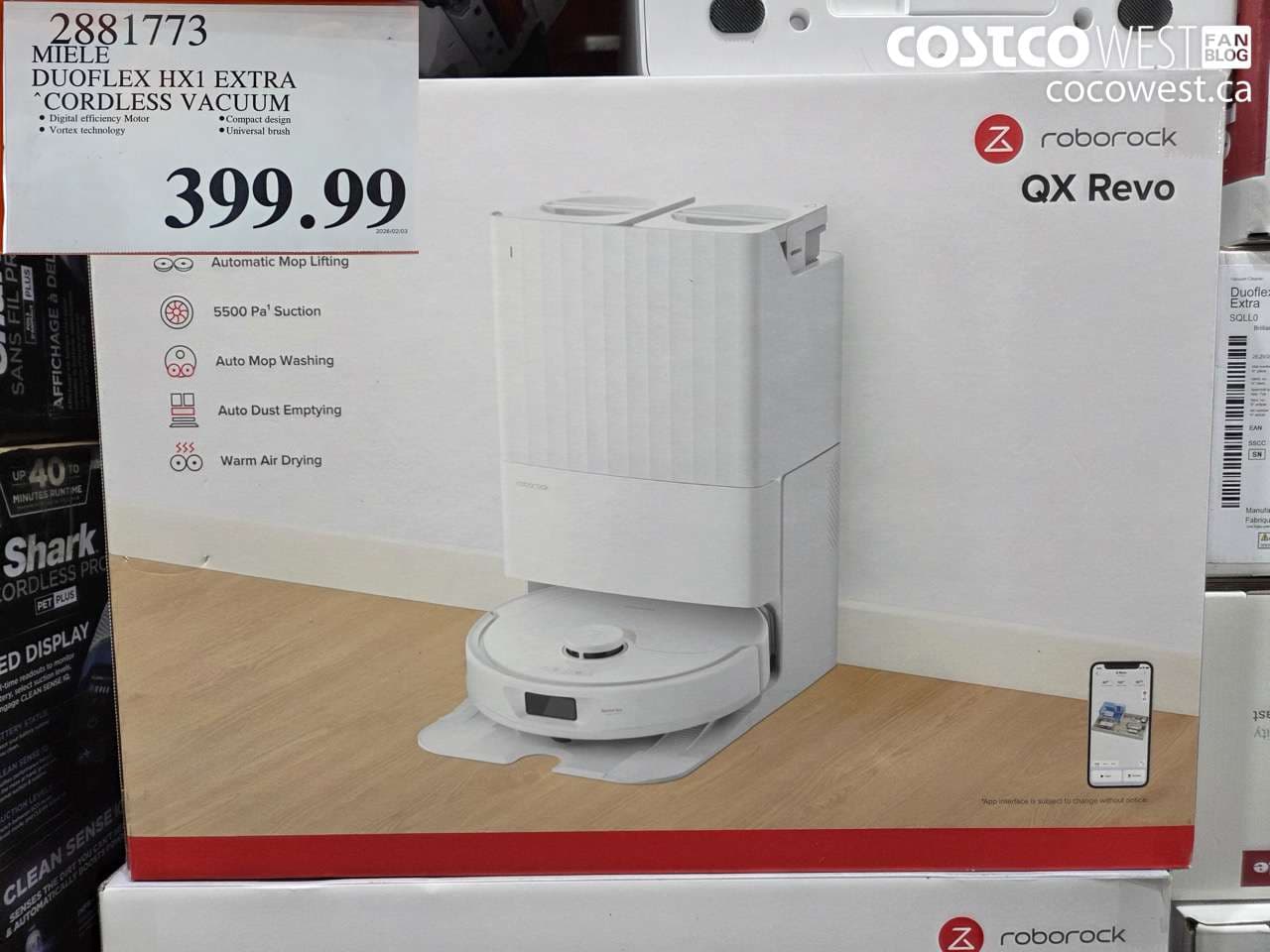 MIELE DUOFLEX HX1 EXTRA CORDLESS VACUUM