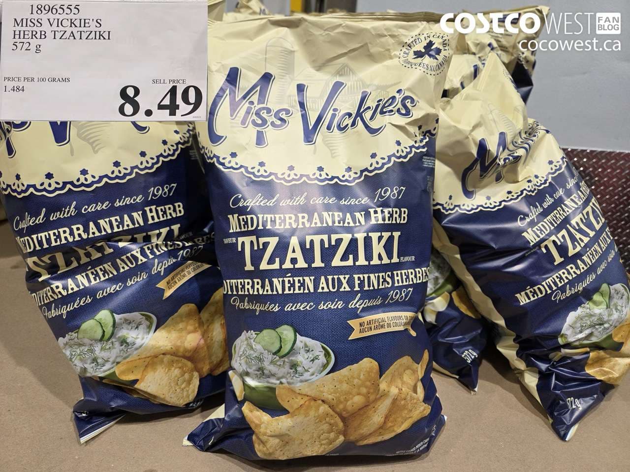 MISS VICKIE’S HERB TZATZIKI 572 g