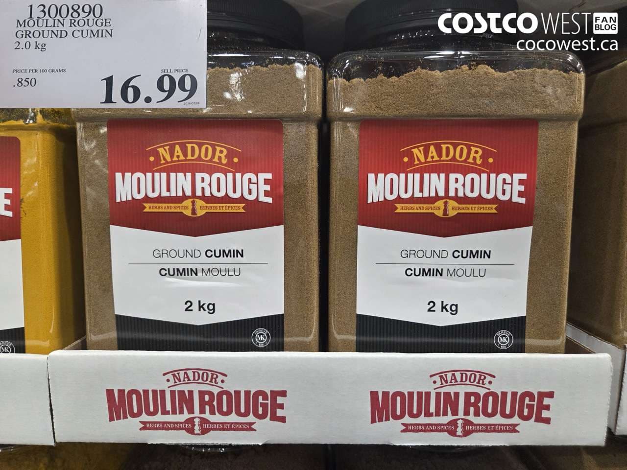 MOULIN ROUGE GROUND CUMIN 2.0 kg