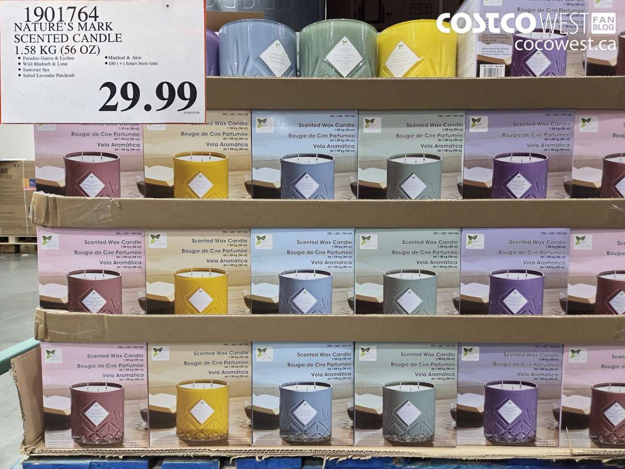 NATURE’S MARK SCENTED CANDLE 1.58 KG (56 OZ)