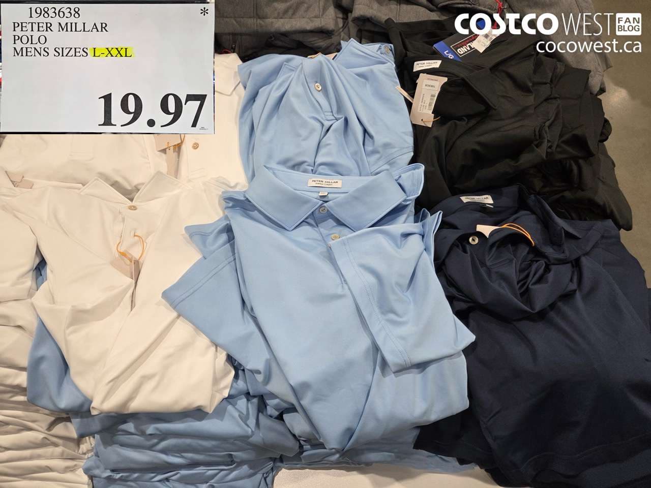 peter millar polo mens sizes lxxl