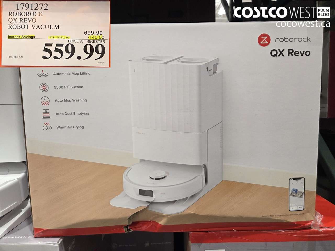 roborock qx revo robot vacuum