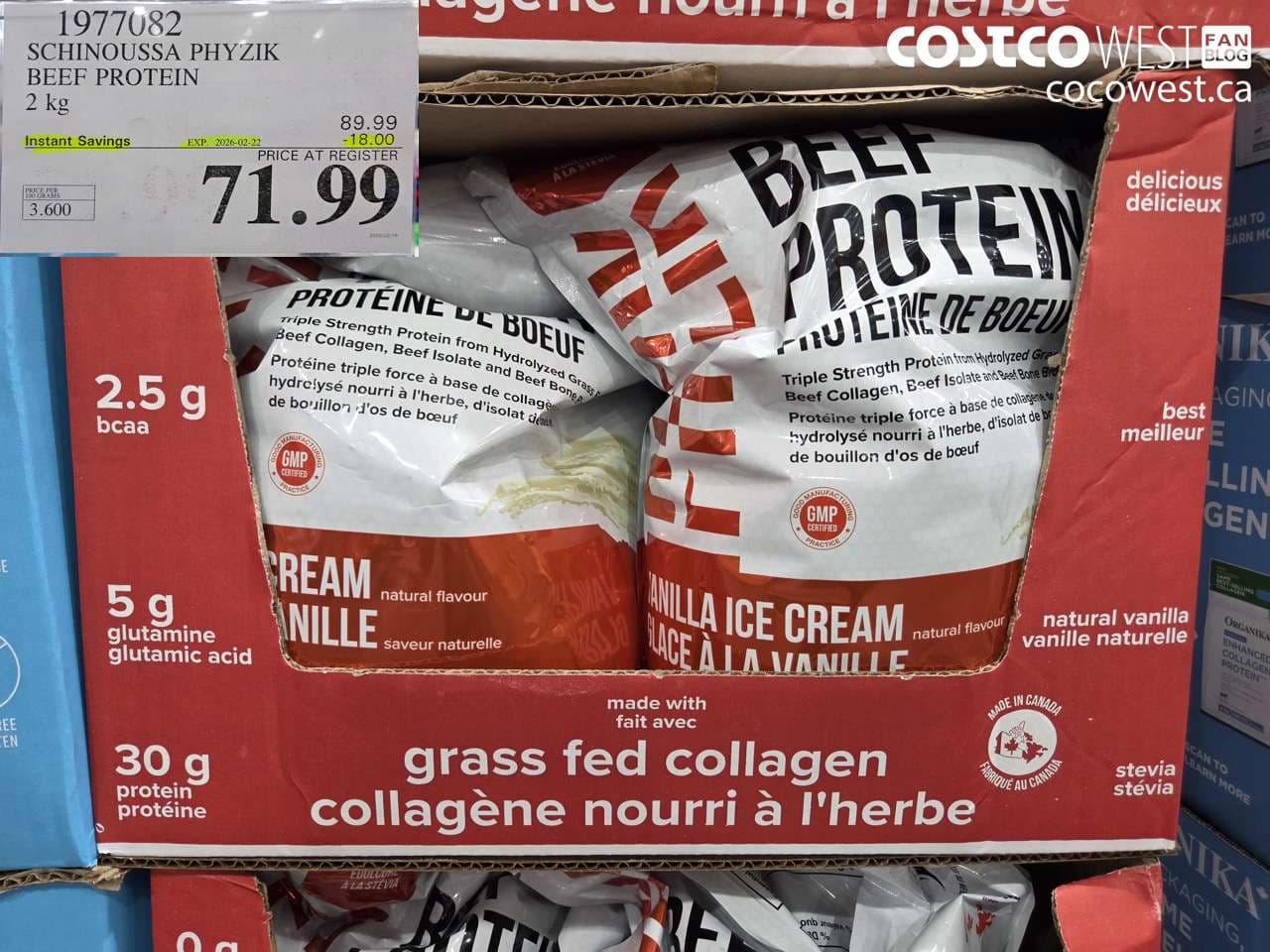 SCHINOUSSA PHYZIK BEEF PROTEIN 2 kg