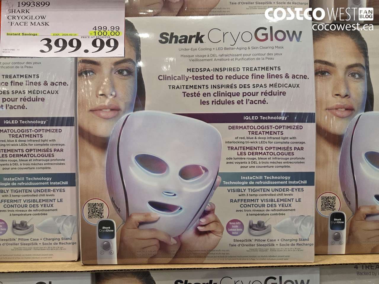 SHARK CRYOGLOW FACE MASK
