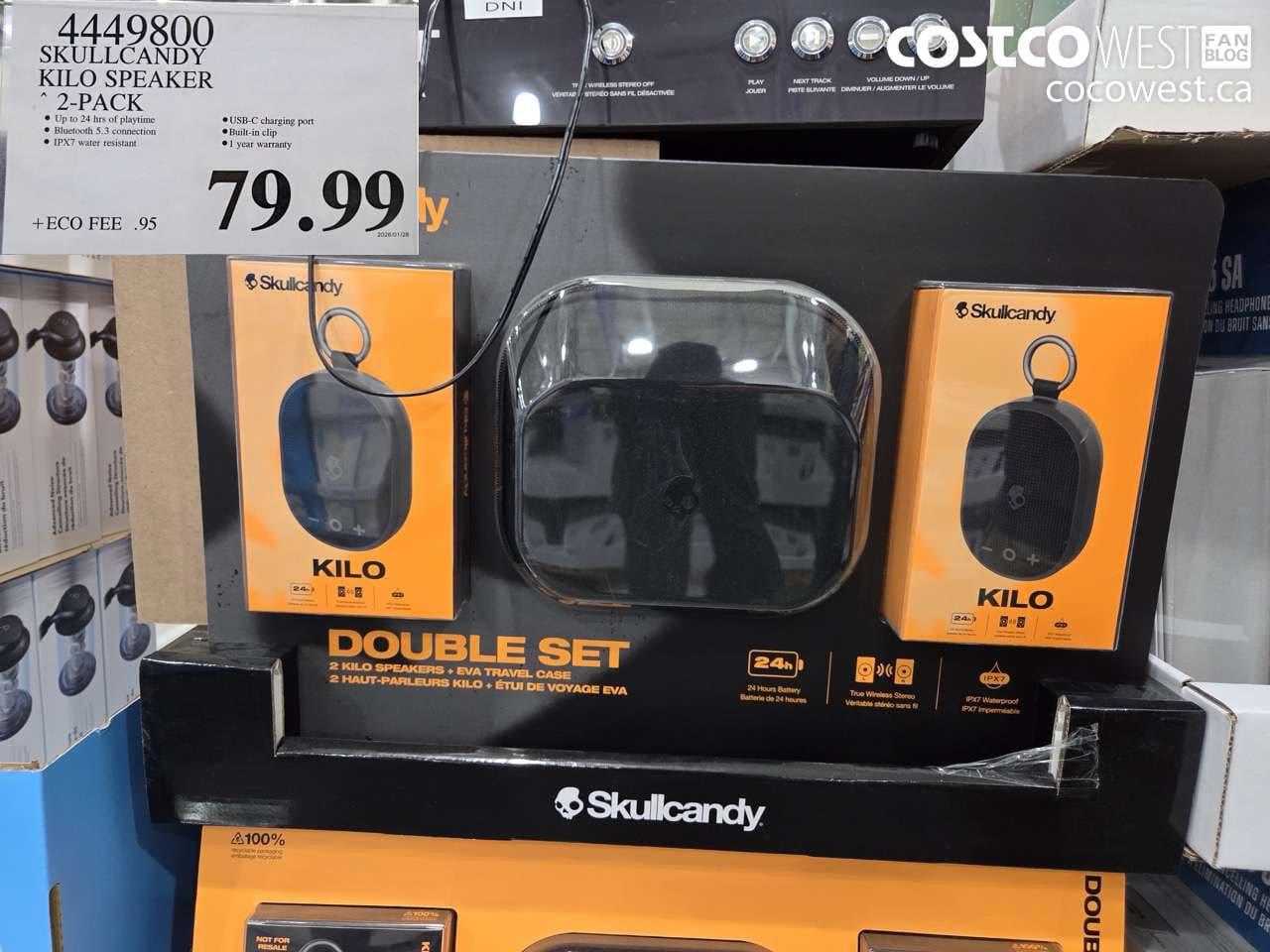 SKULLCANDY KILO SPEAKER 2-PACK