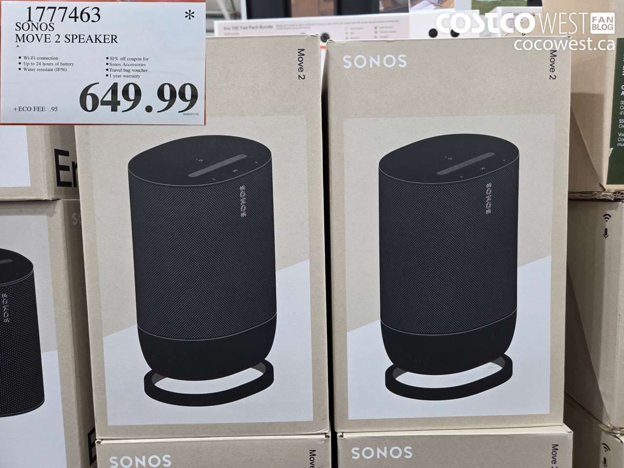 SONOS MOVE 2 SPEAKER