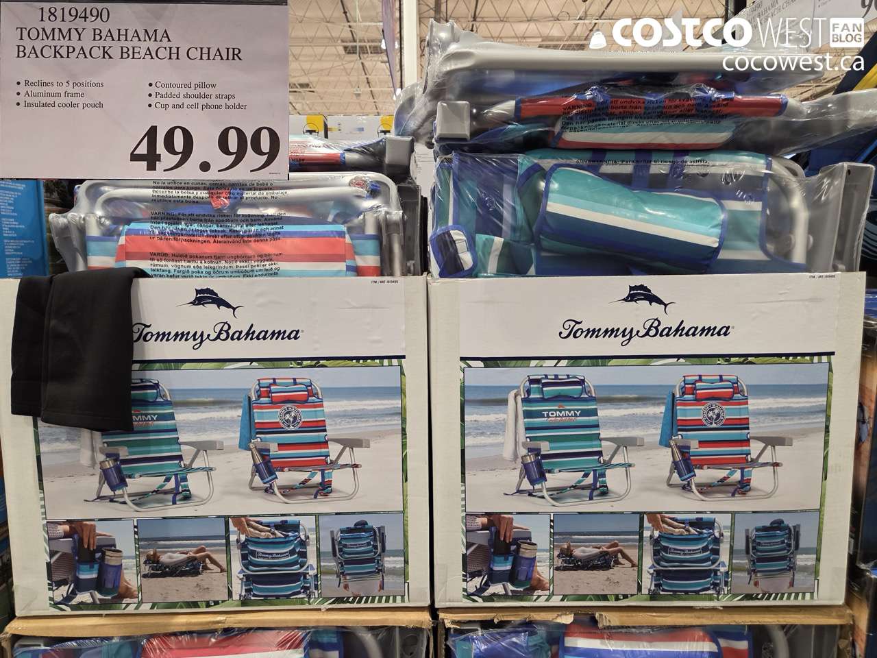 tommy bahama backpack beach chair