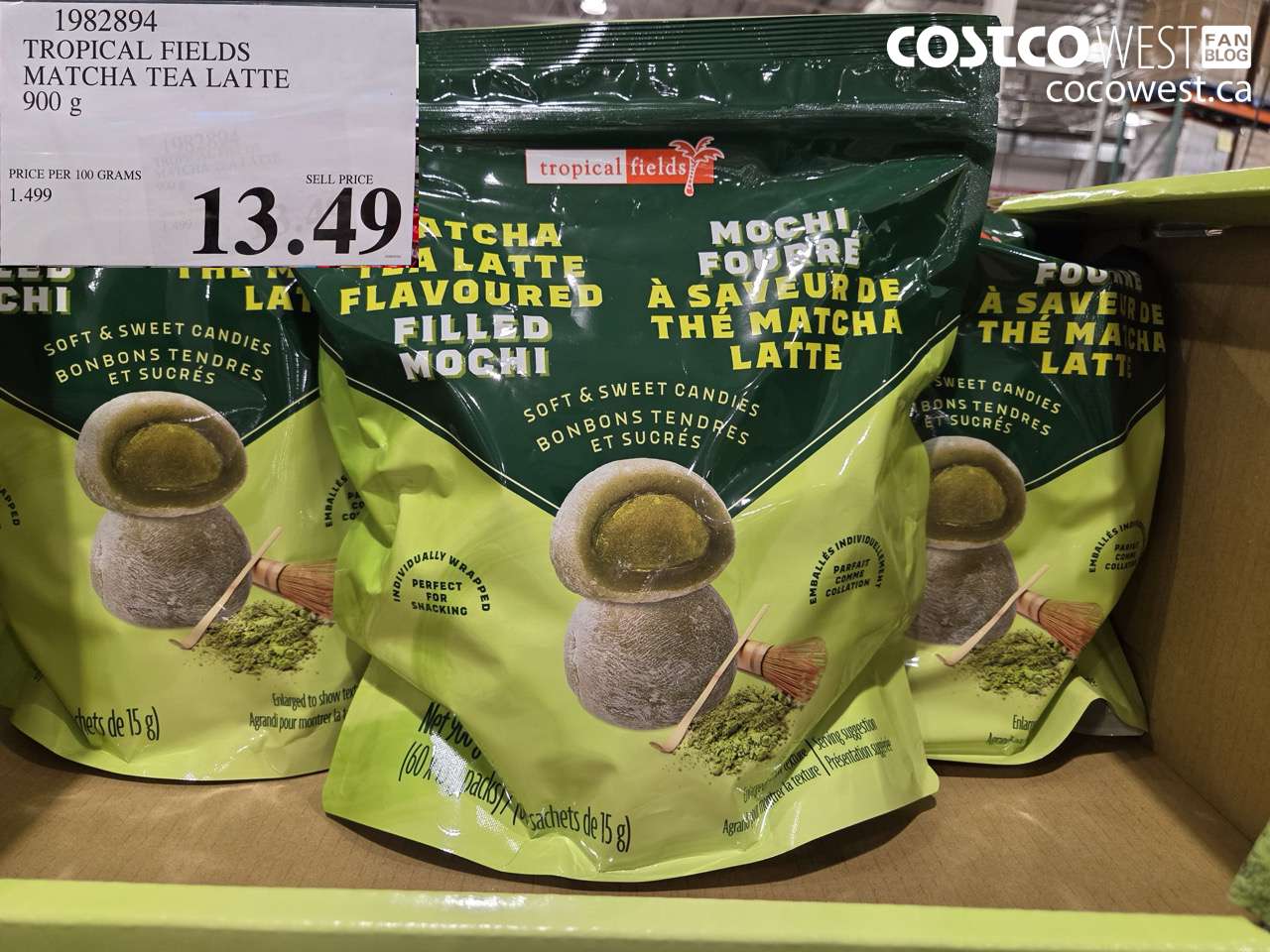 TROPICAL FIELDS MATCHA TEA LATTE 900 G